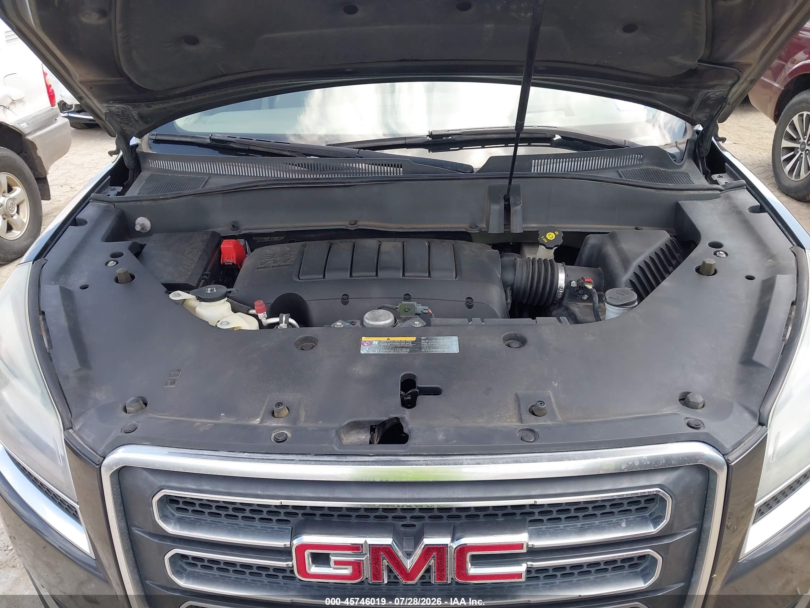 2015 Gmc Acadia Slt-2 Black vin: 1GKKRSKD8FJ338425