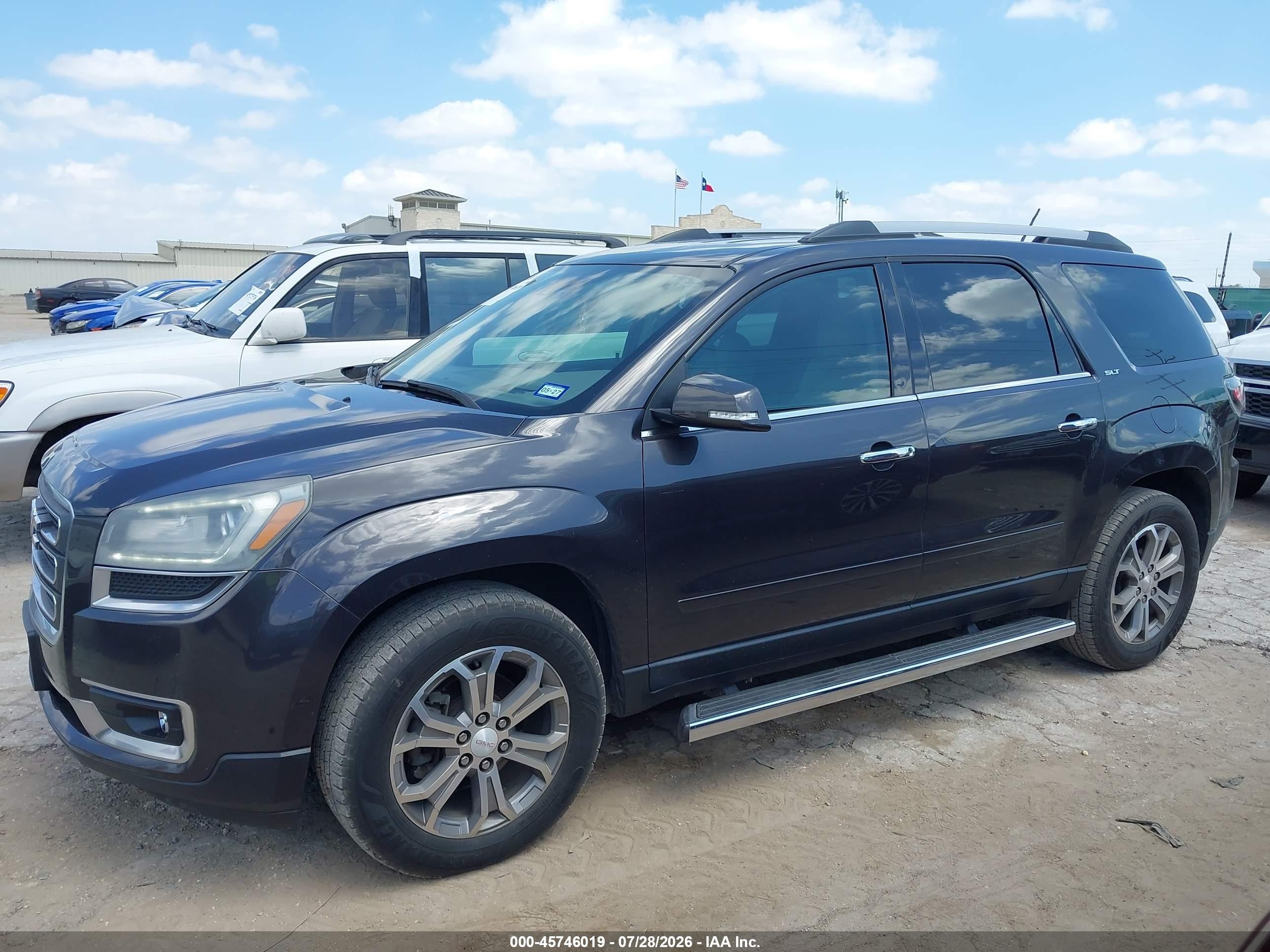 2015 Gmc Acadia Slt-2 Black vin: 1GKKRSKD8FJ338425