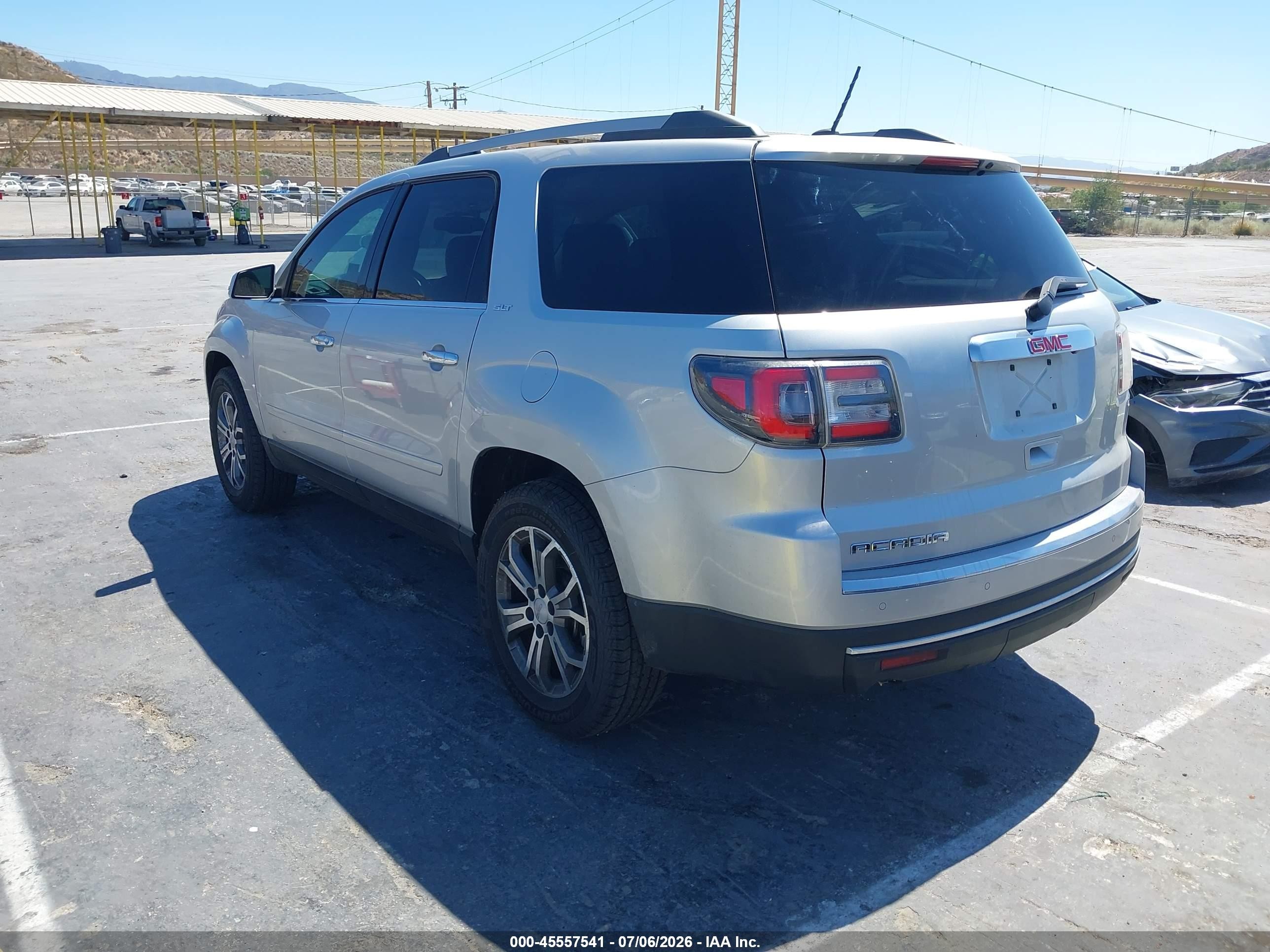 2014 Gmc Acadia Slt-2 Silver vin: 1GKKRSKD9EJ220883