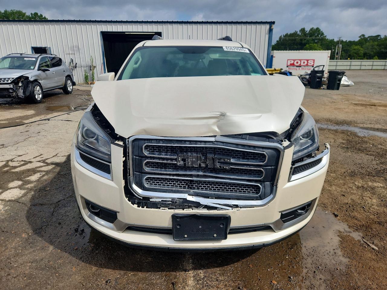 2013 Gmc Acadia Slt-2 White vin: 1GKKRSKDXDJ209633