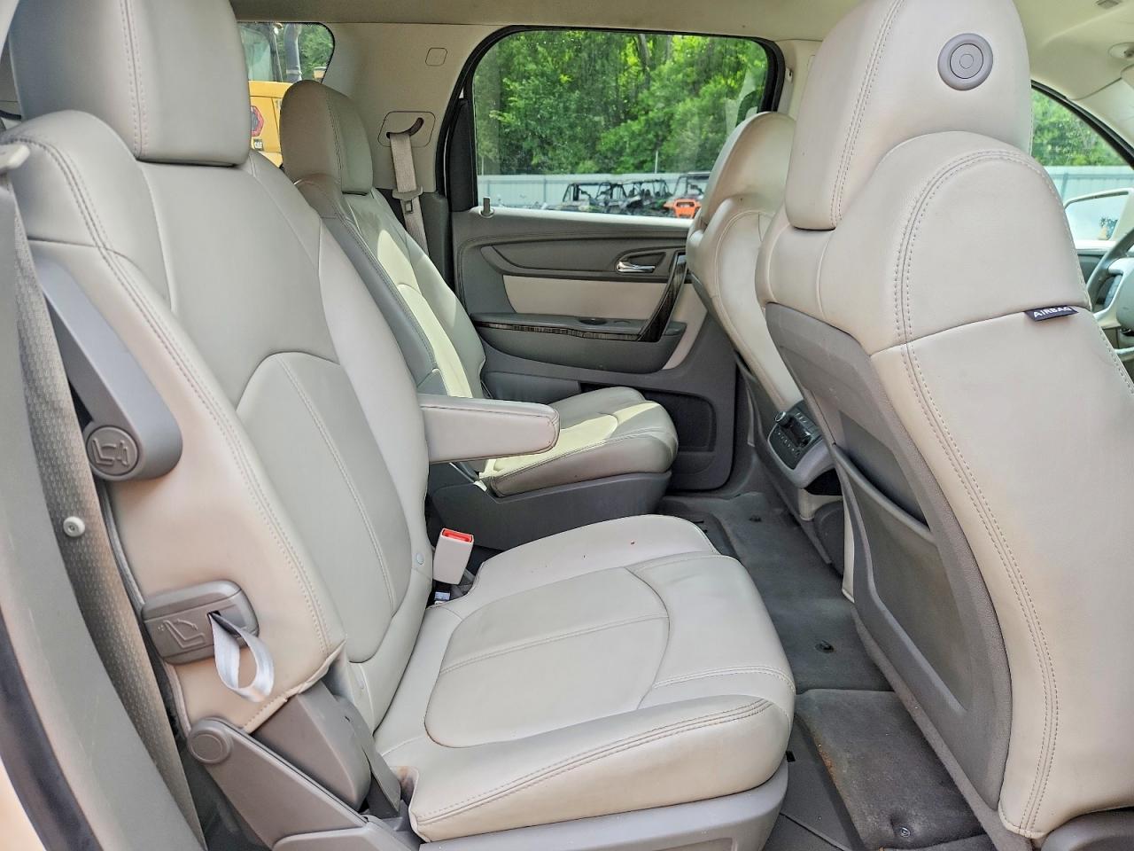 2013 Gmc Acadia Slt-2 White vin: 1GKKRSKDXDJ209633