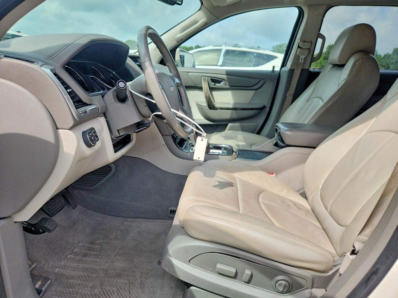 2013 Gmc Acadia Slt-2 White vin: 1GKKRSKDXDJ209633