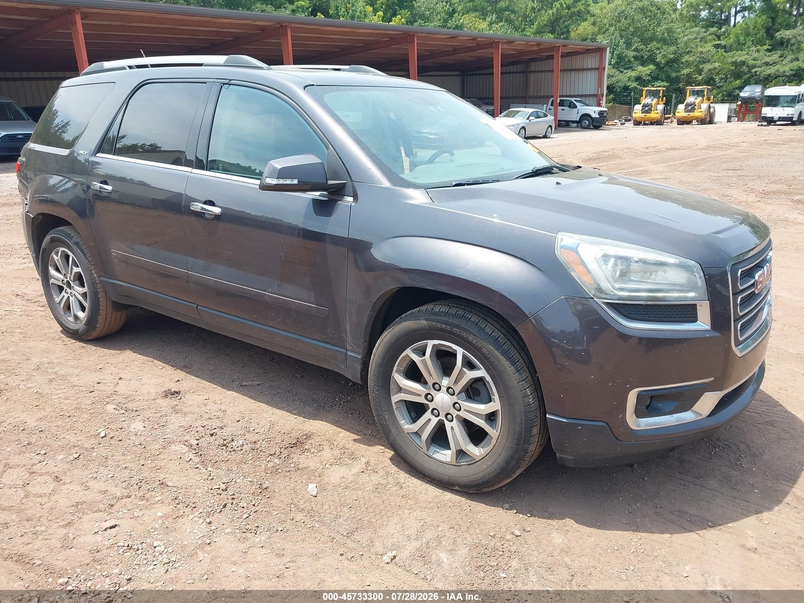 2015 Gmc Acadia Slt-2 Black vin: 1GKKRSKDXFJ158525