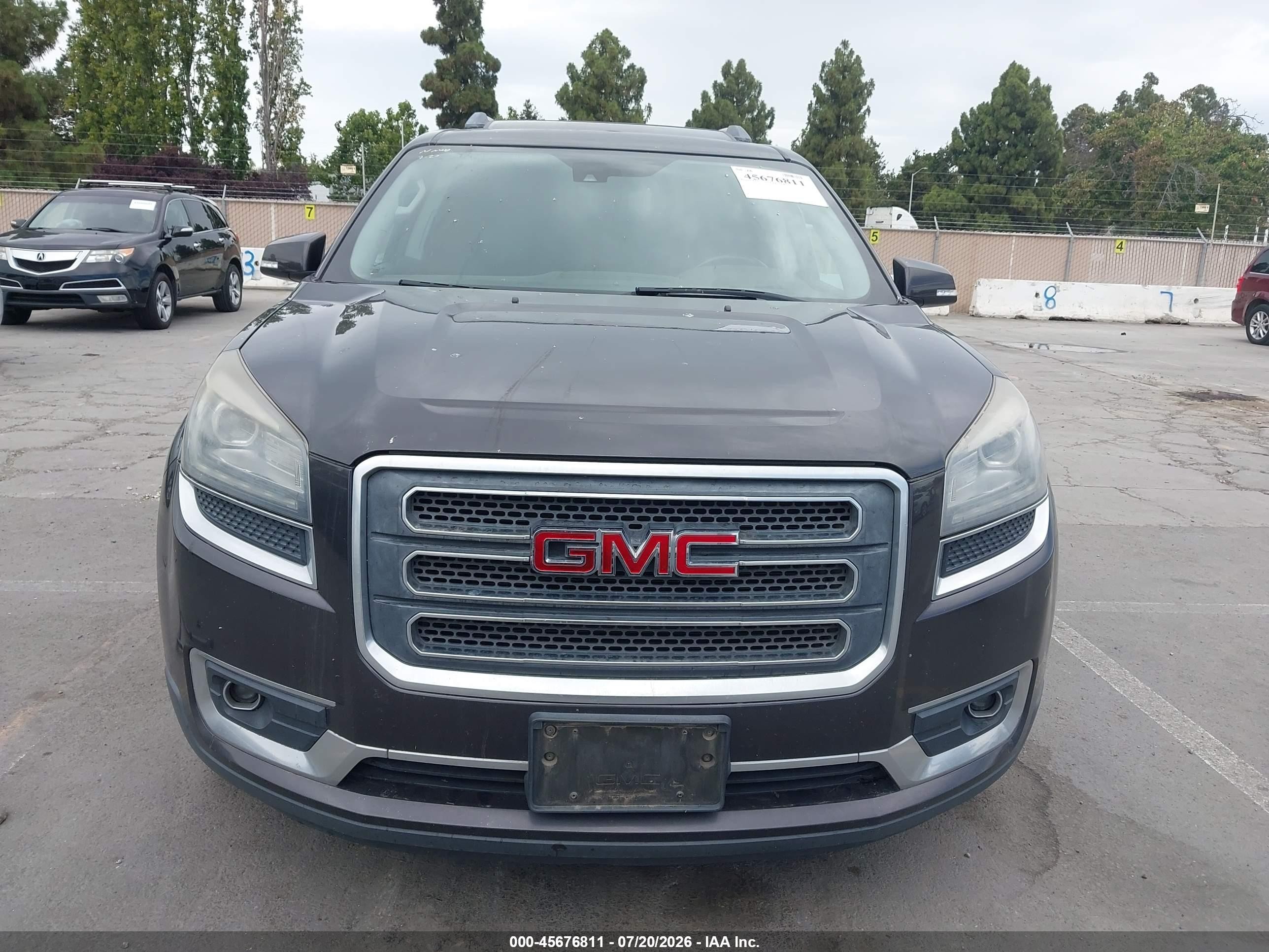 2015 Gmc Acadia Slt-2 Gray vin: 1GKKRSKDXFJ224068