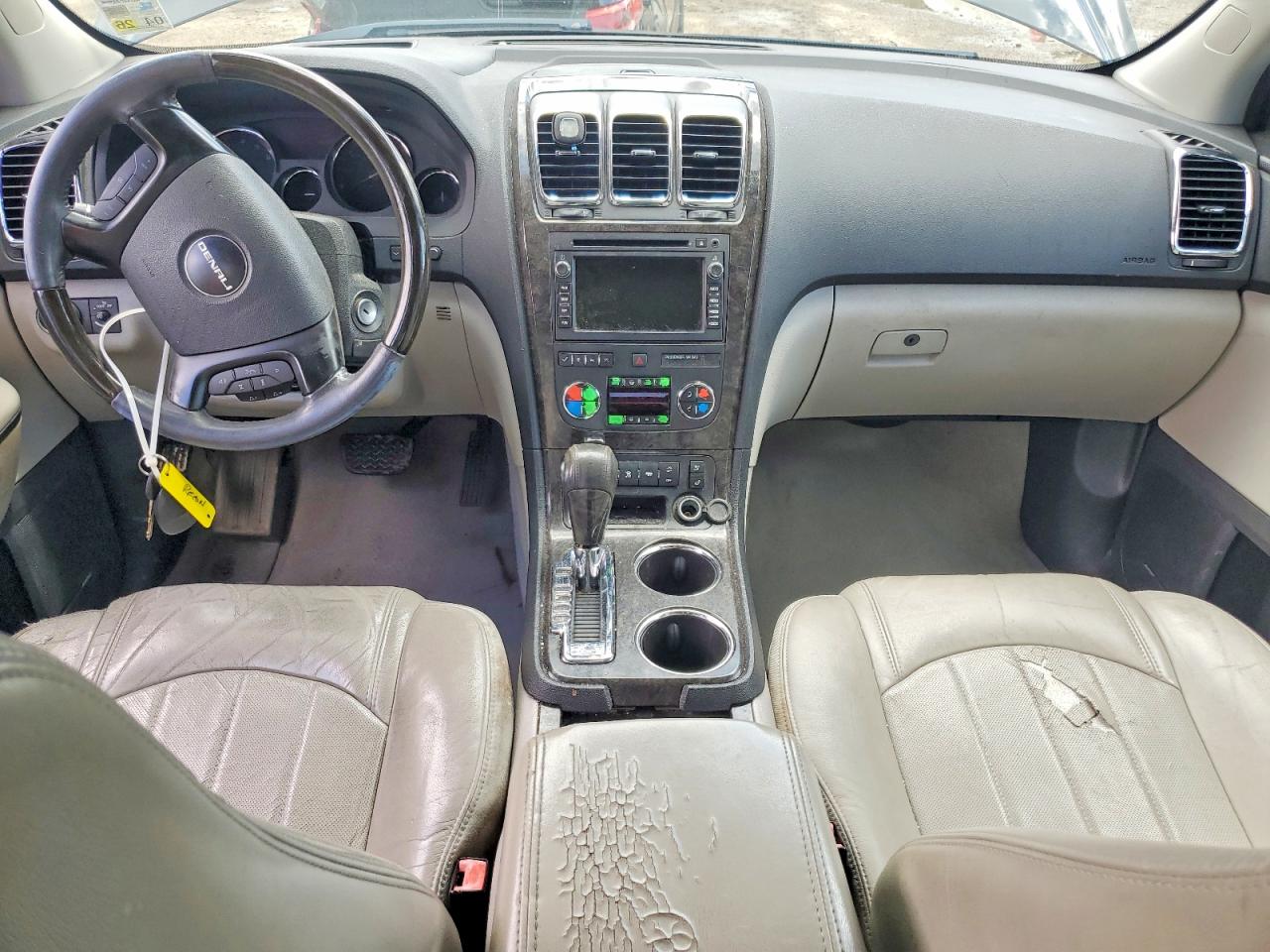 2011 Gmc Acadia Denali Black vin: 1GKKRTED1BJ412893