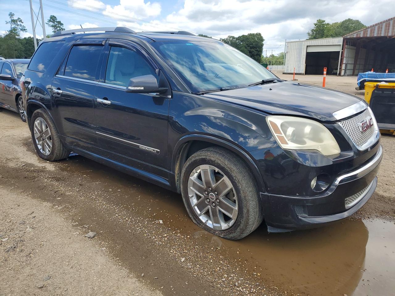 2011 Gmc Acadia Denali Black vin: 1GKKRTED1BJ412893