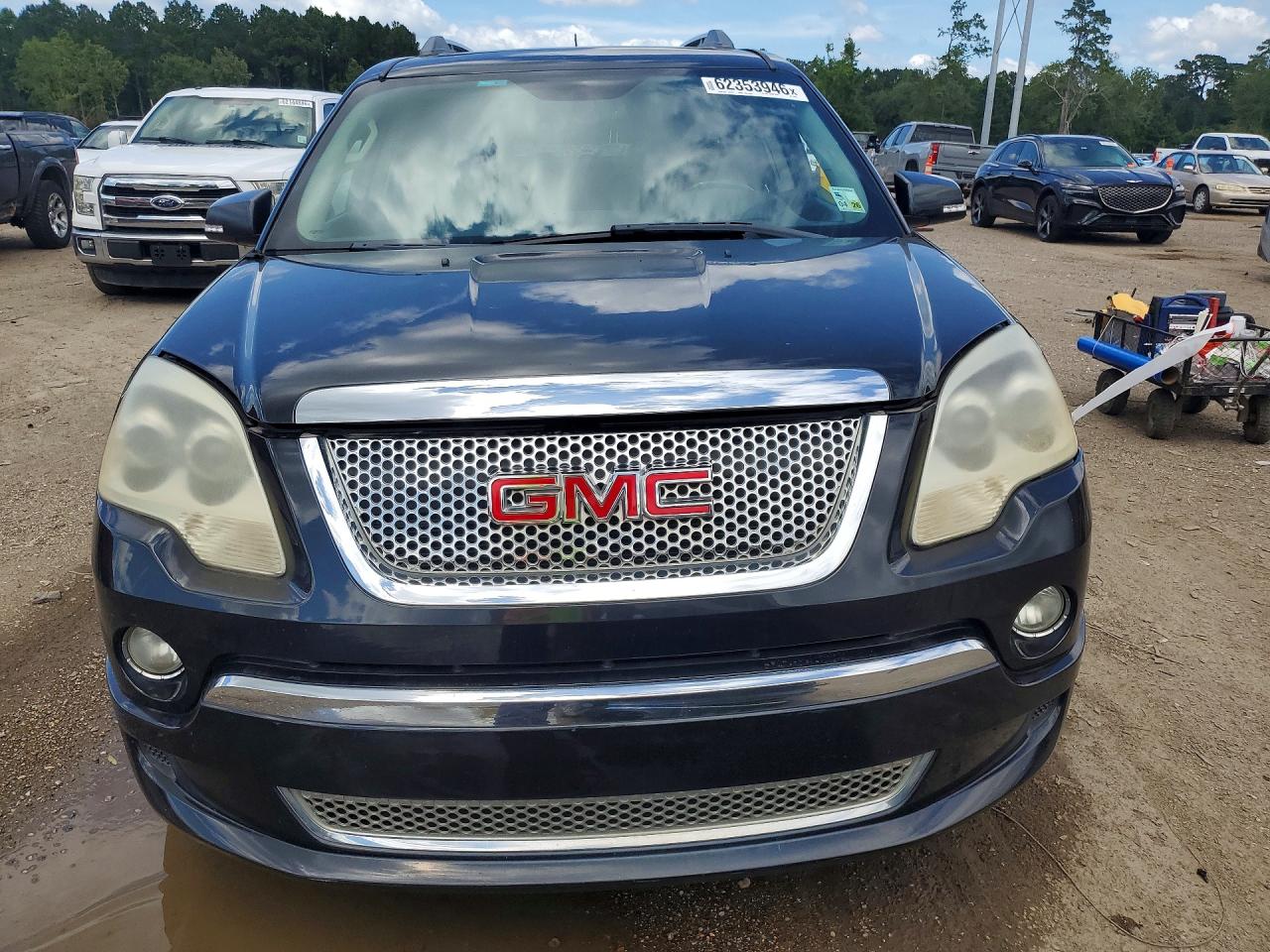 2011 Gmc Acadia Denali Black vin: 1GKKRTED1BJ412893