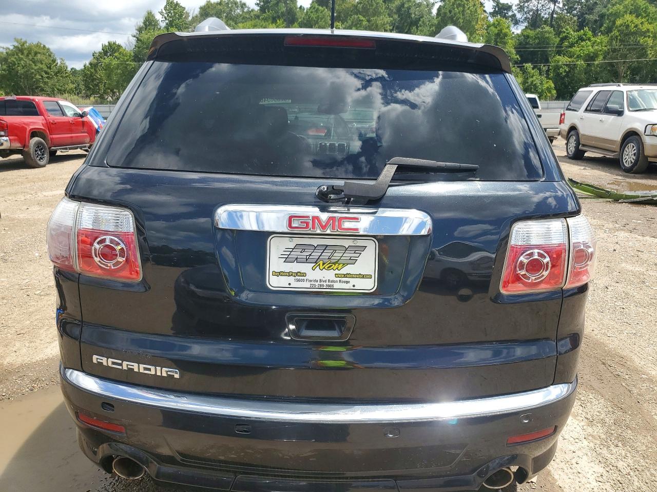 2011 Gmc Acadia Denali Black vin: 1GKKRTED1BJ412893