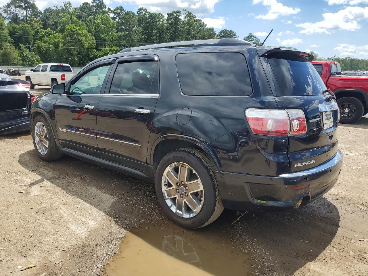 2011 Gmc Acadia Denali Black vin: 1GKKRTED1BJ412893