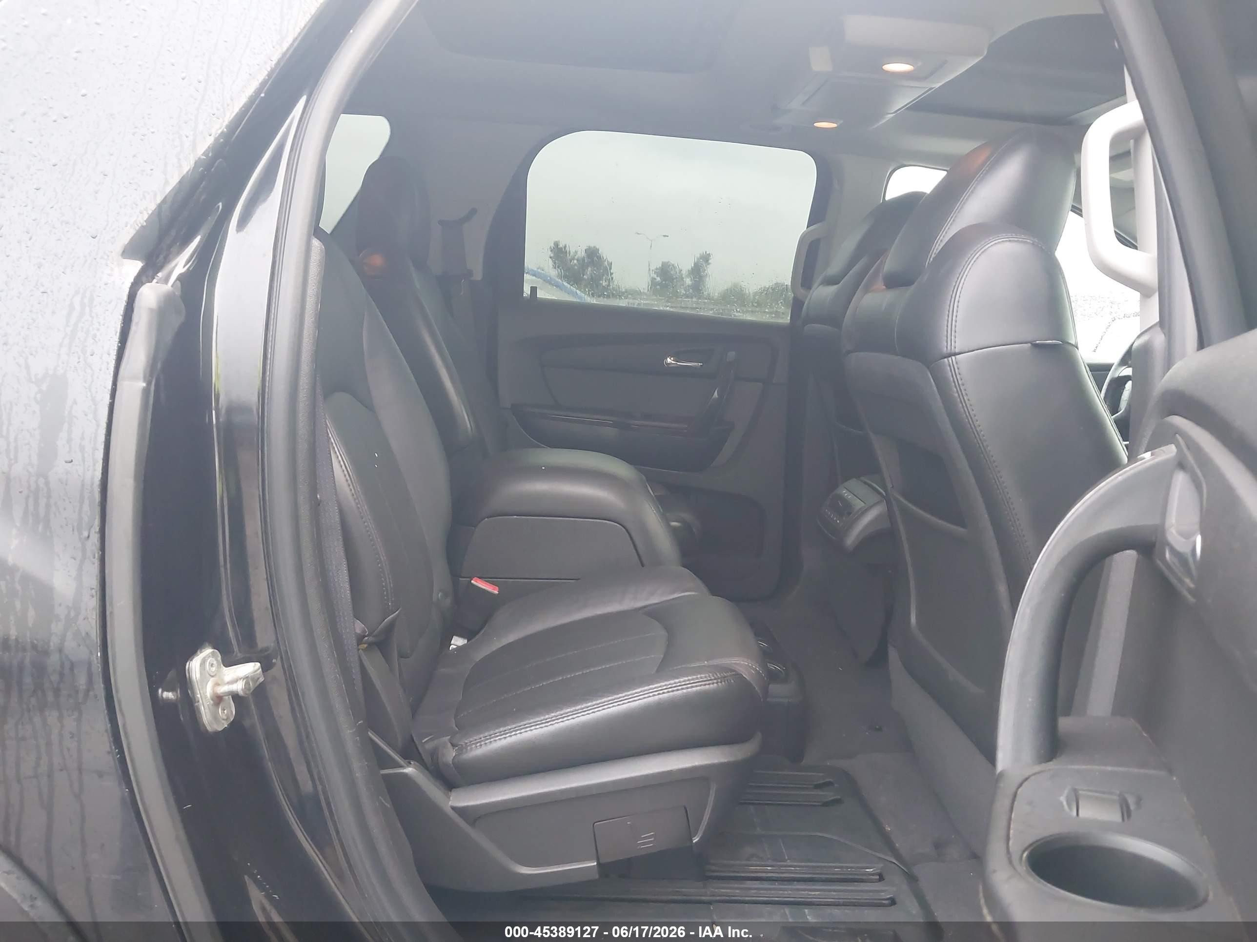 2012 Gmc Acadia Denali Black vin: 1GKKRTED1CJ366838