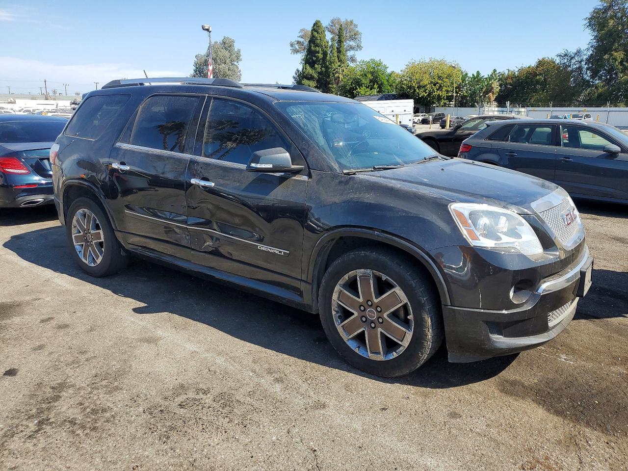 2012 Gmc Acadia Denali Black vin: 1GKKRTED1CJ387981