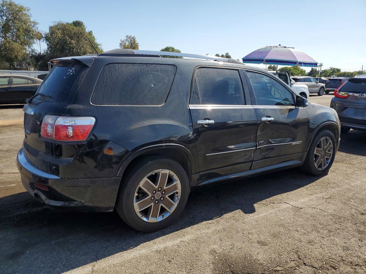 2012 Gmc Acadia Denali Black vin: 1GKKRTED1CJ387981