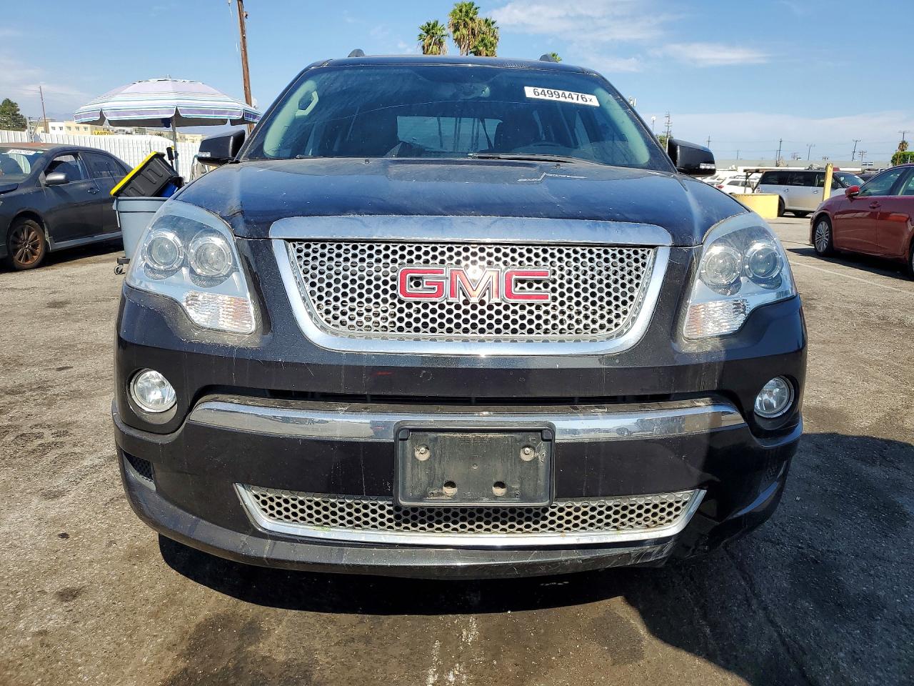 2012 Gmc Acadia Denali Black vin: 1GKKRTED1CJ387981