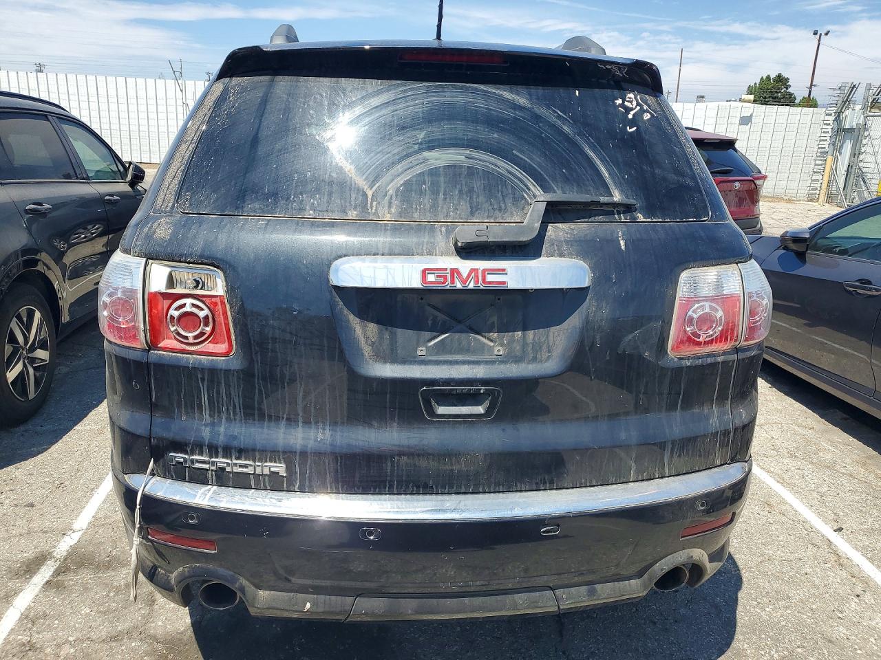 2012 Gmc Acadia Denali Black vin: 1GKKRTED1CJ387981