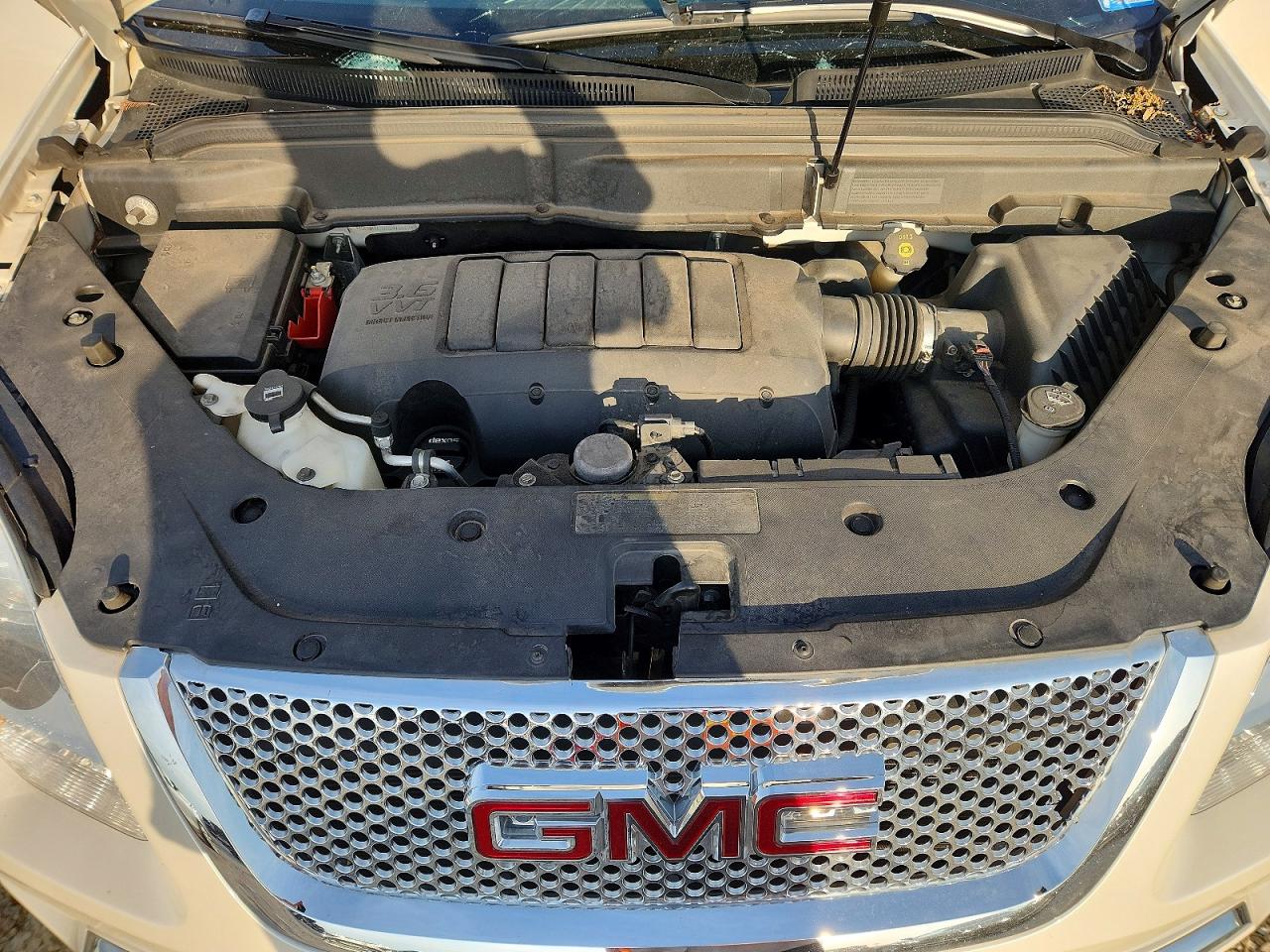 2012 Gmc Acadia Denali White vin: 1GKKRTED1CJ410367