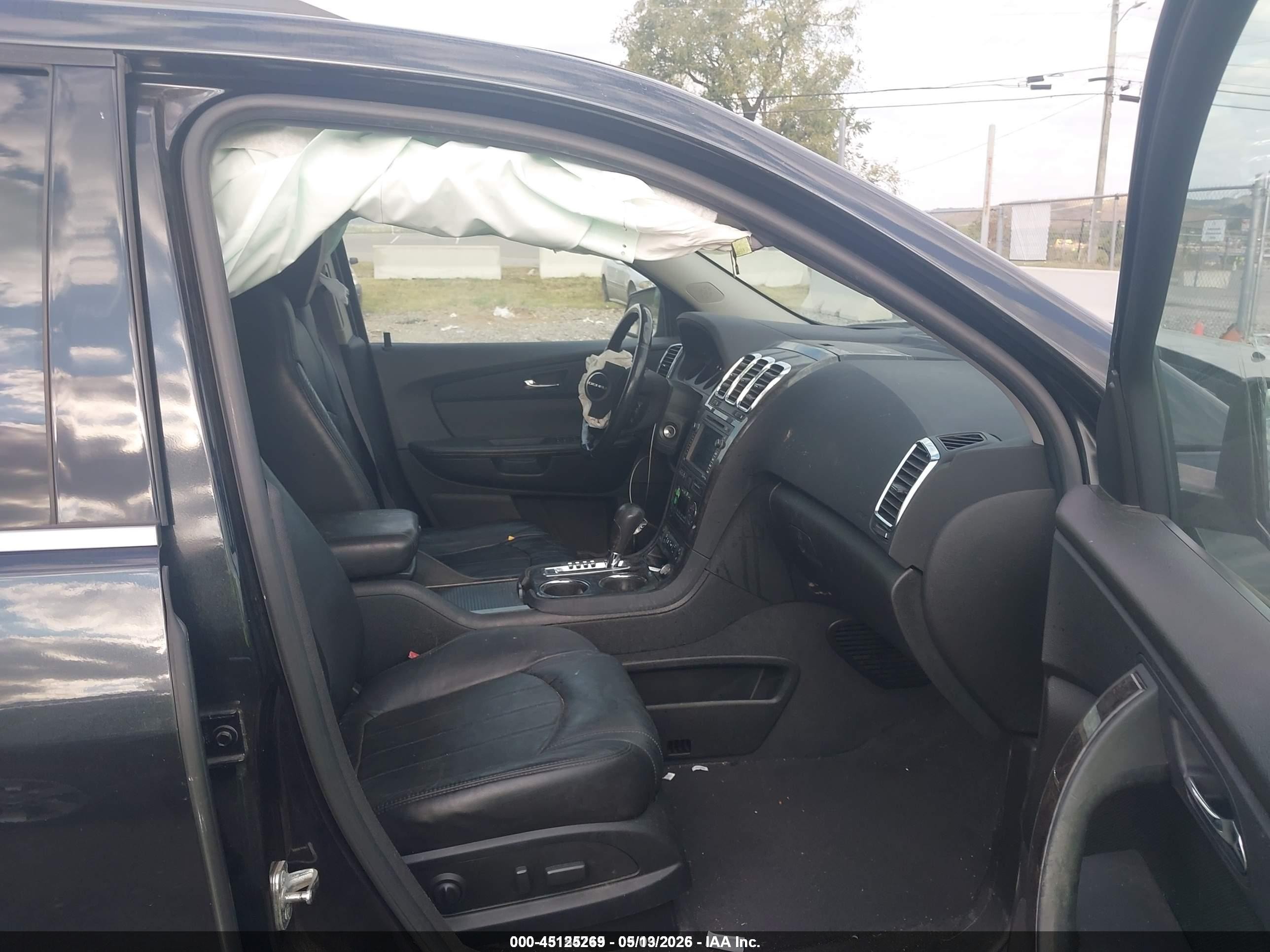 2011 Gmc Acadia Denali Черный vin: 1GKKRTED2BJ229132