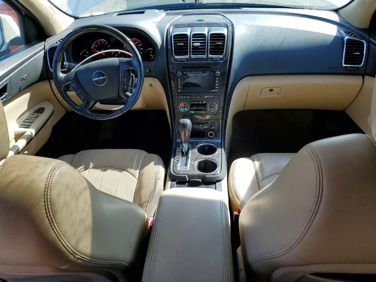 2012 Gmc Acadia Denali White vin: 1GKKRTED2CJ309788