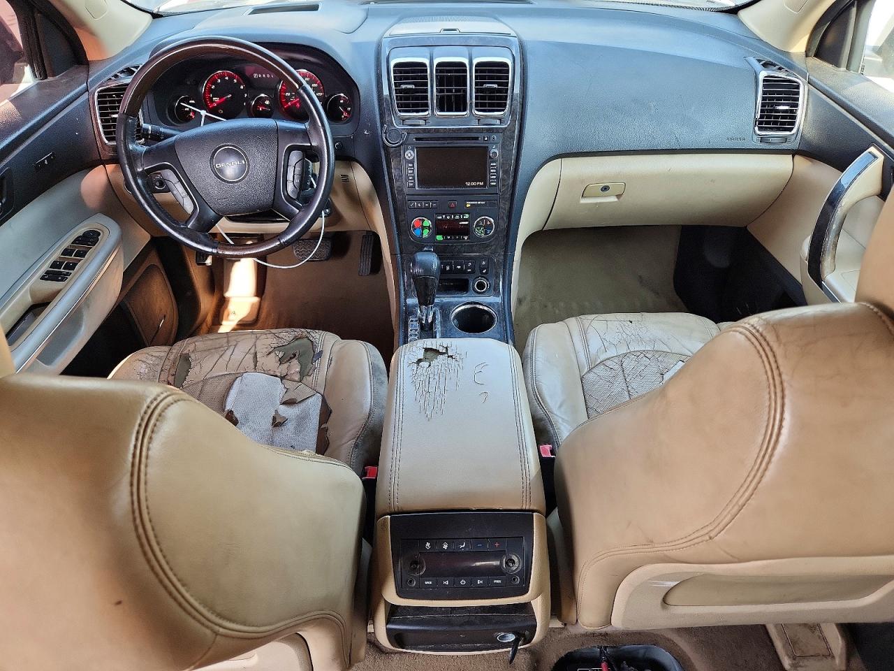 2012 Gmc Acadia Denali Black vin: 1GKKRTED2CJ388511