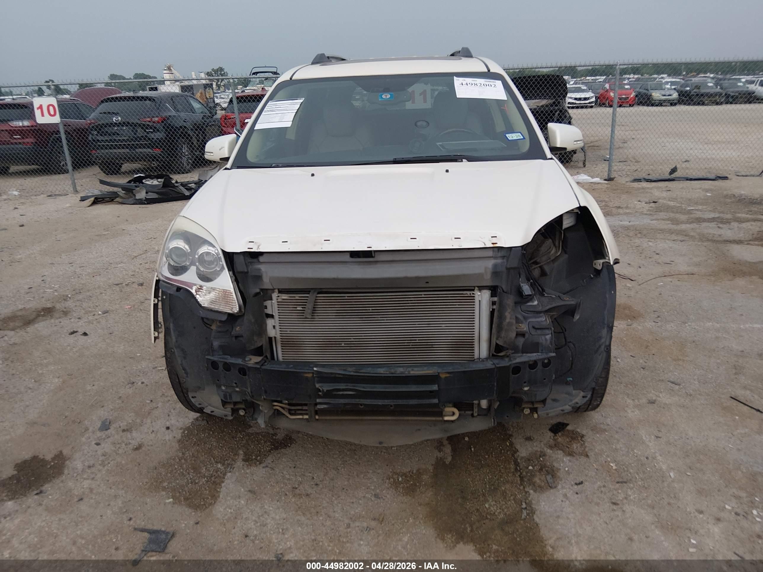 2011 Gmc Acadia Denali Белый vin: 1GKKRTED3BJ403225