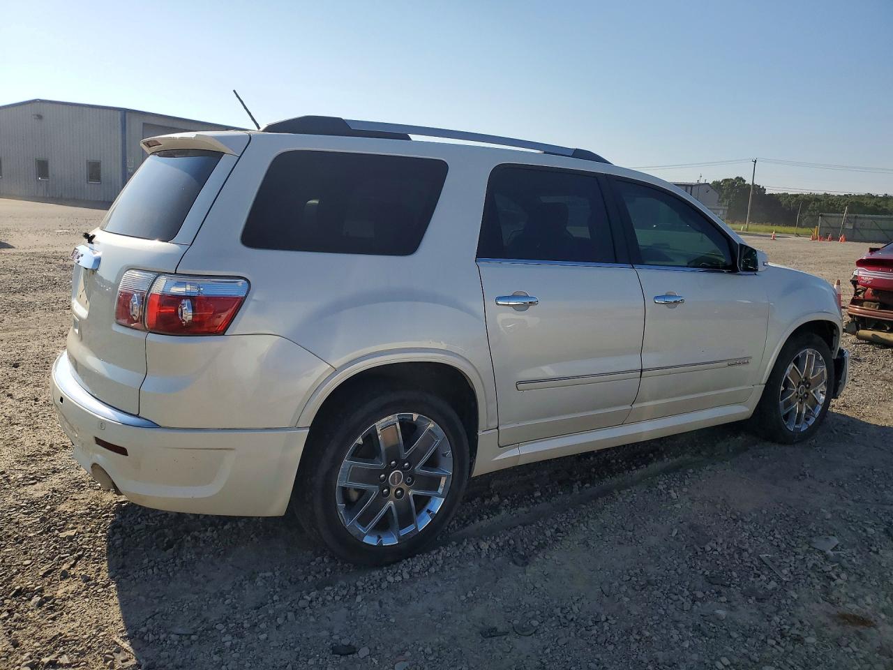 2012 Gmc Acadia Denali White vin: 1GKKRTED3CJ230467