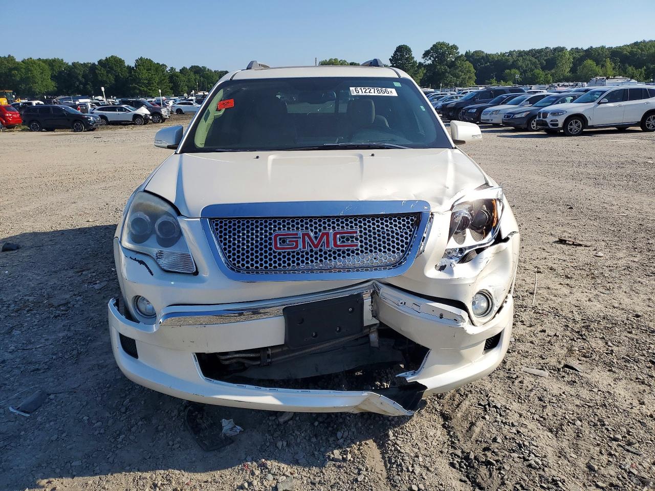 2012 Gmc Acadia Denali White vin: 1GKKRTED3CJ230467