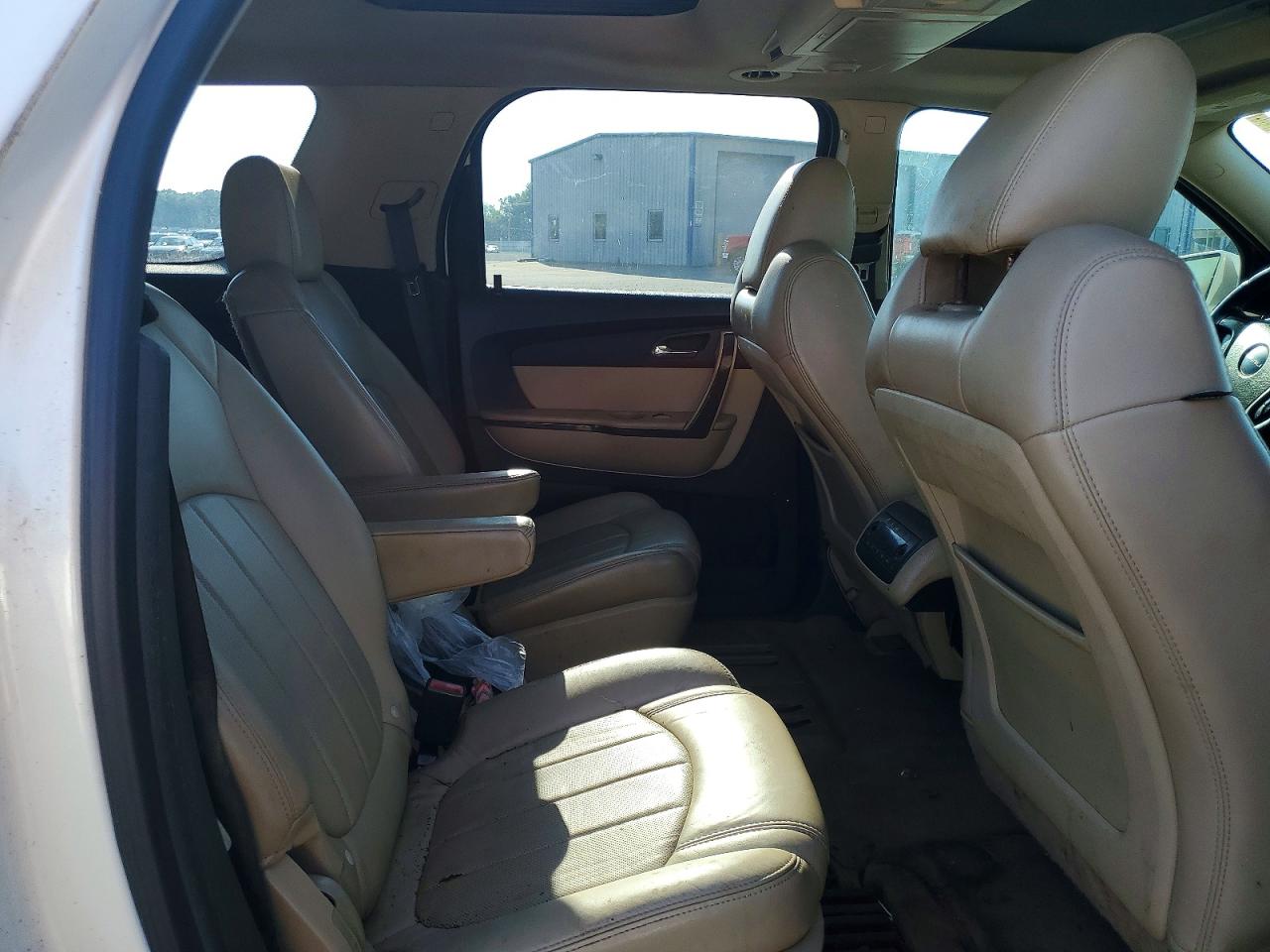 2012 Gmc Acadia Denali White vin: 1GKKRTED3CJ230467
