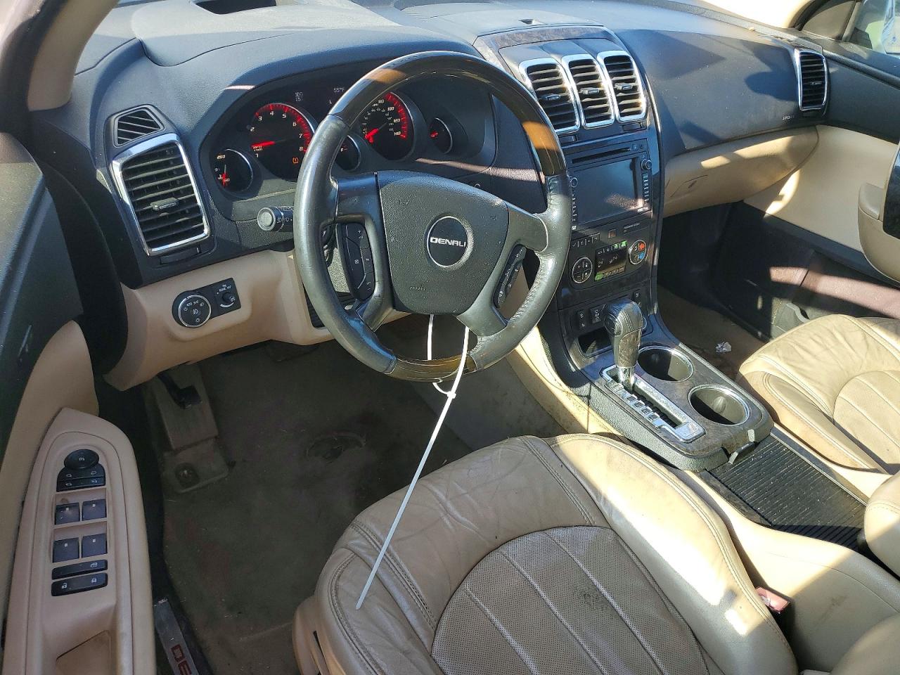 2012 Gmc Acadia Denali White vin: 1GKKRTED3CJ230467
