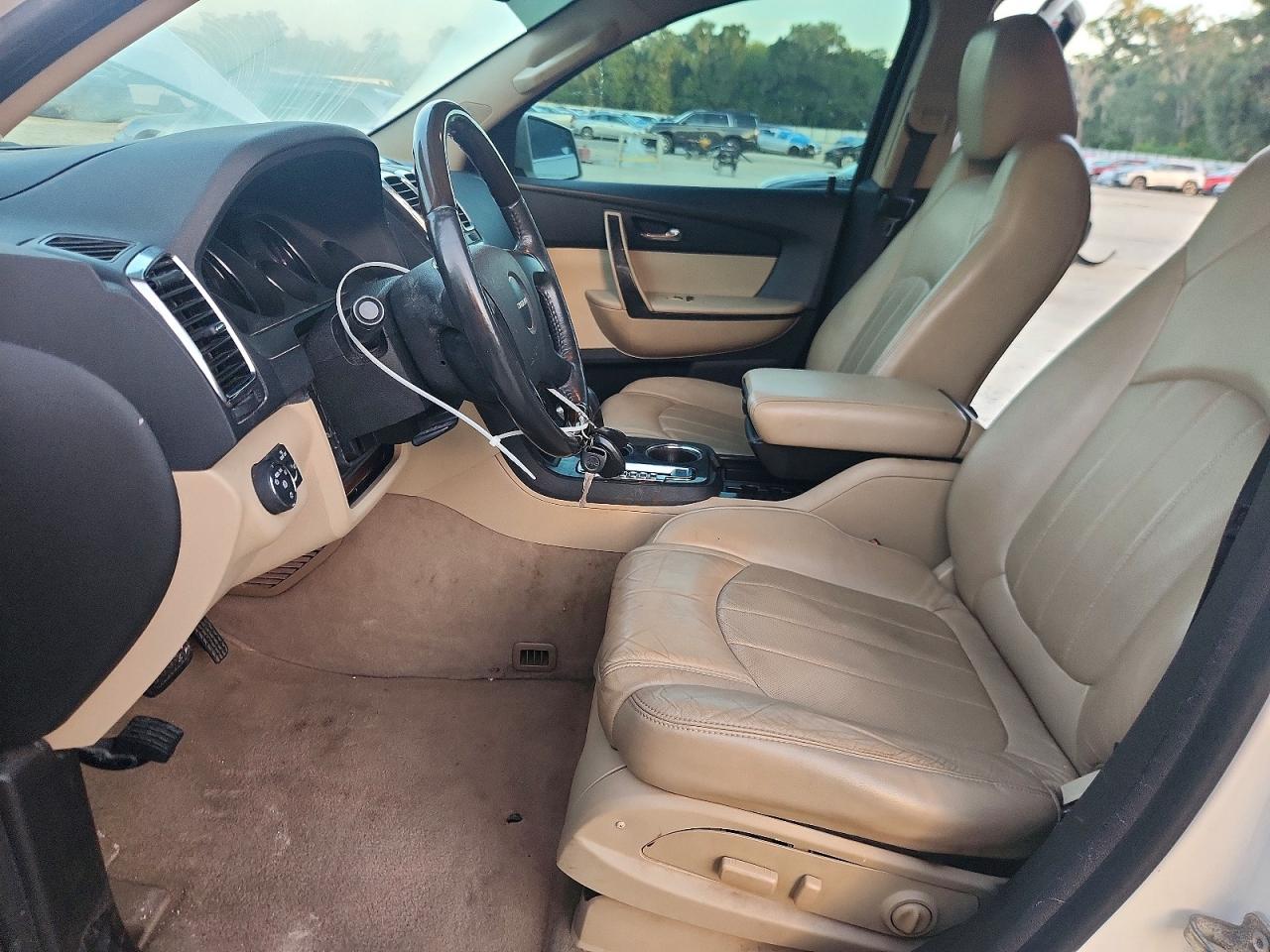 2012 Gmc Acadia Denali White vin: 1GKKRTED3CJ403310