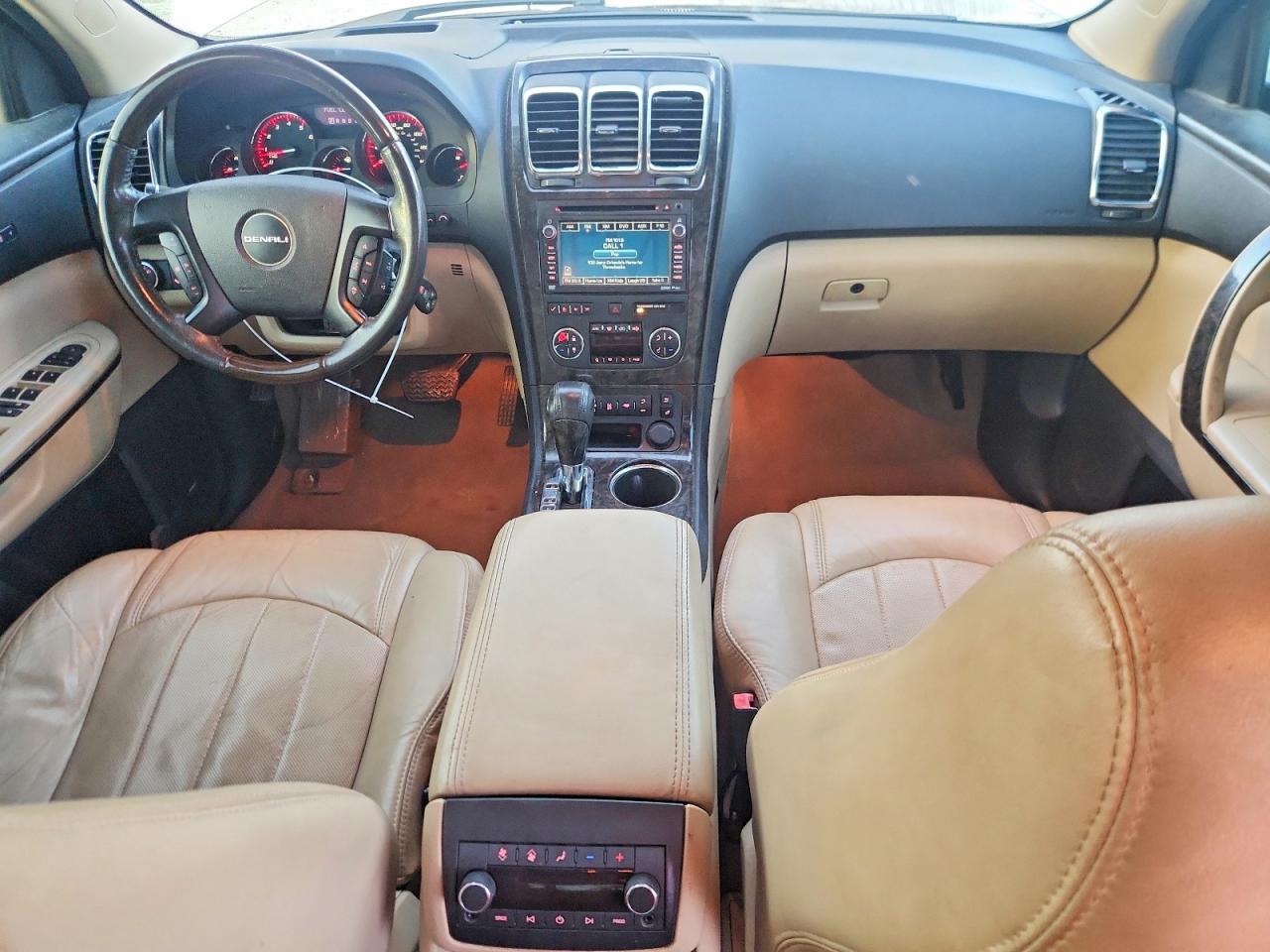 2012 Gmc Acadia Denali White vin: 1GKKRTED3CJ403310