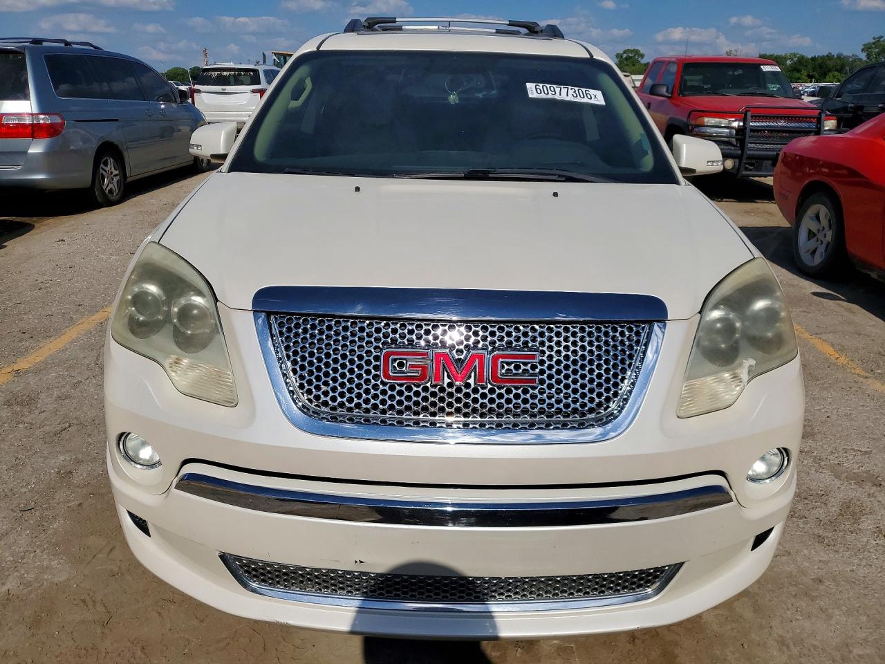 2012 Gmc Acadia Denali White vin: 1GKKRTED5CJ170675