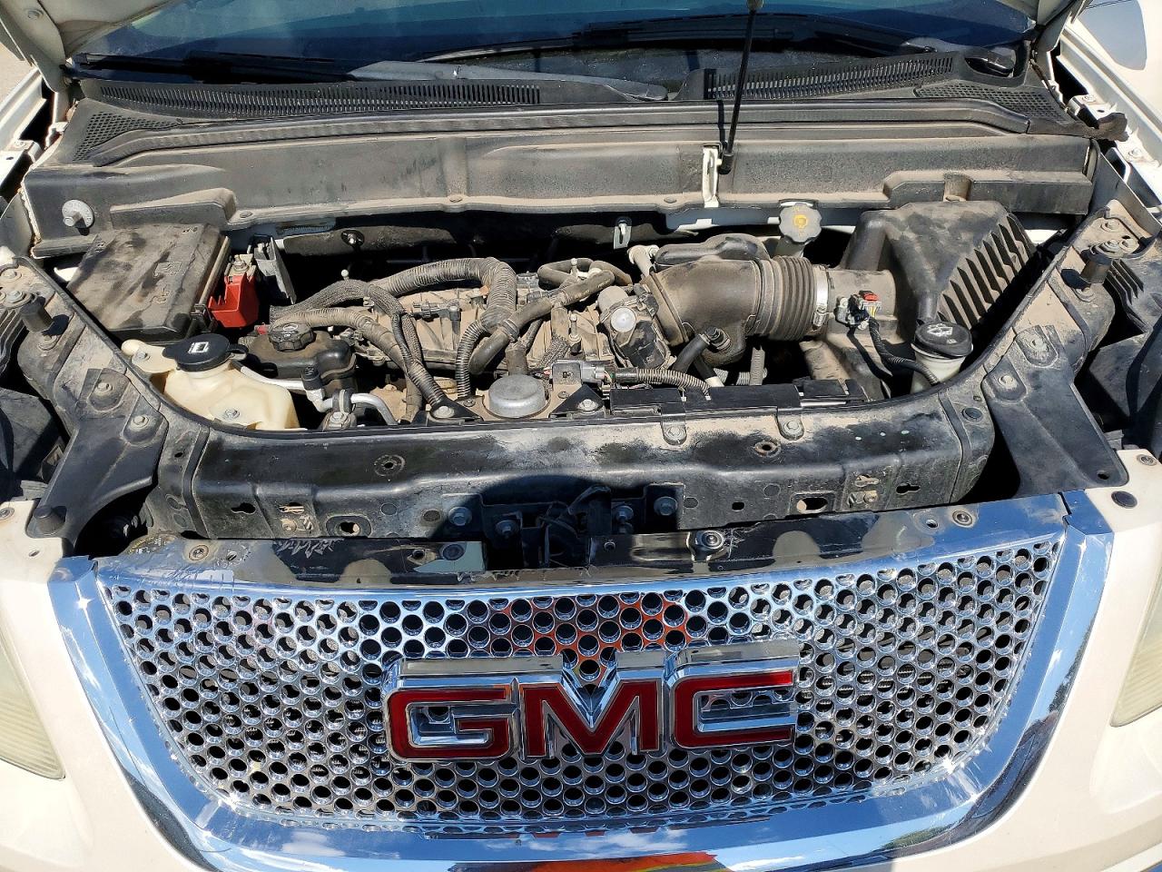 2012 Gmc Acadia Denali White vin: 1GKKRTED5CJ170675