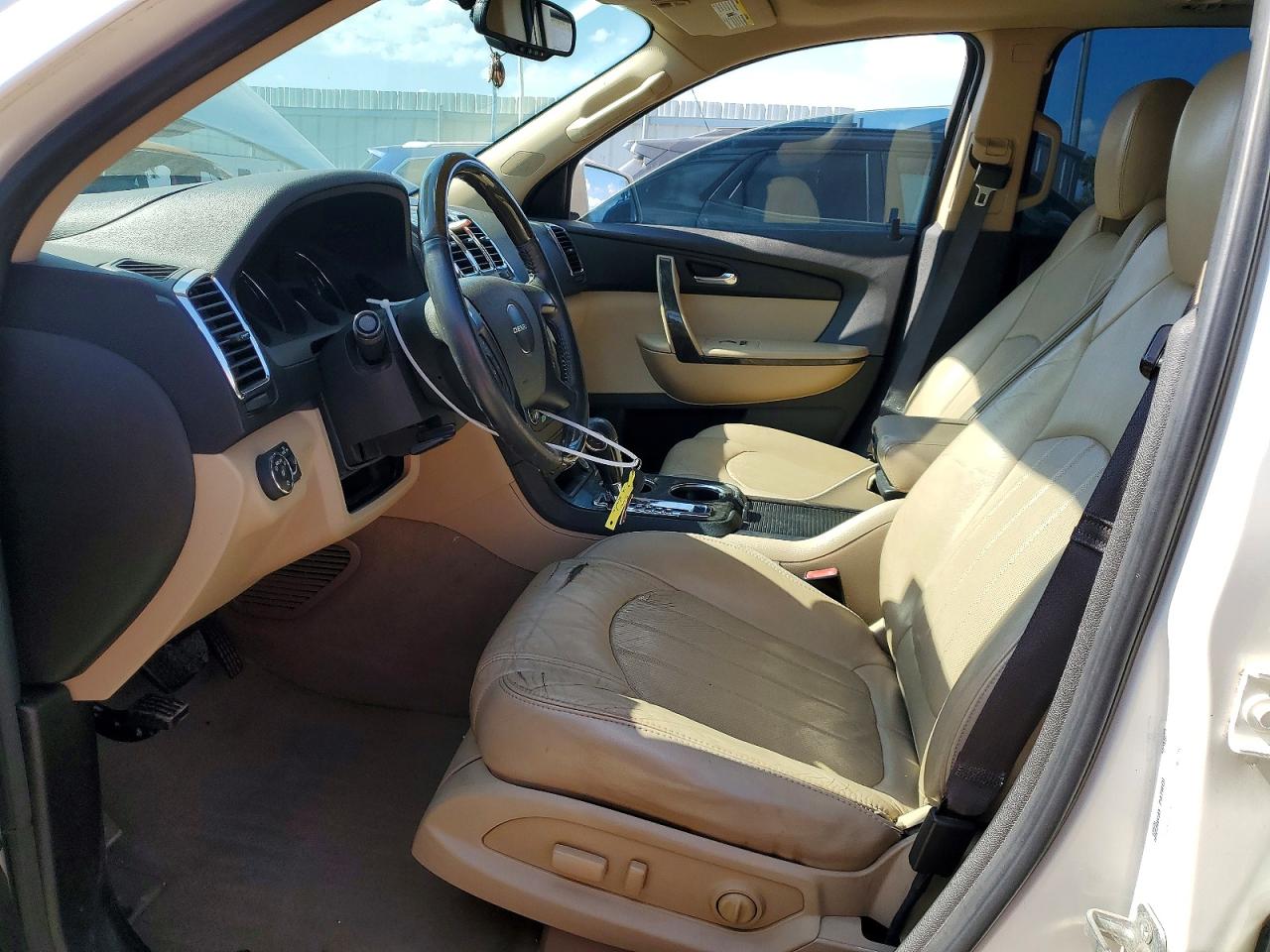 2012 Gmc Acadia Denali White vin: 1GKKRTED5CJ170675
