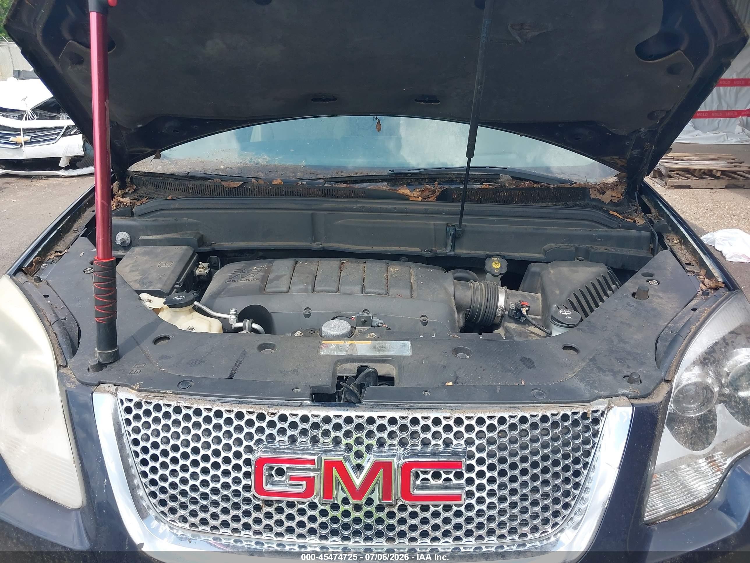 2012 Gmc Acadia Denali Blue vin: 1GKKRTED5CJ273210
