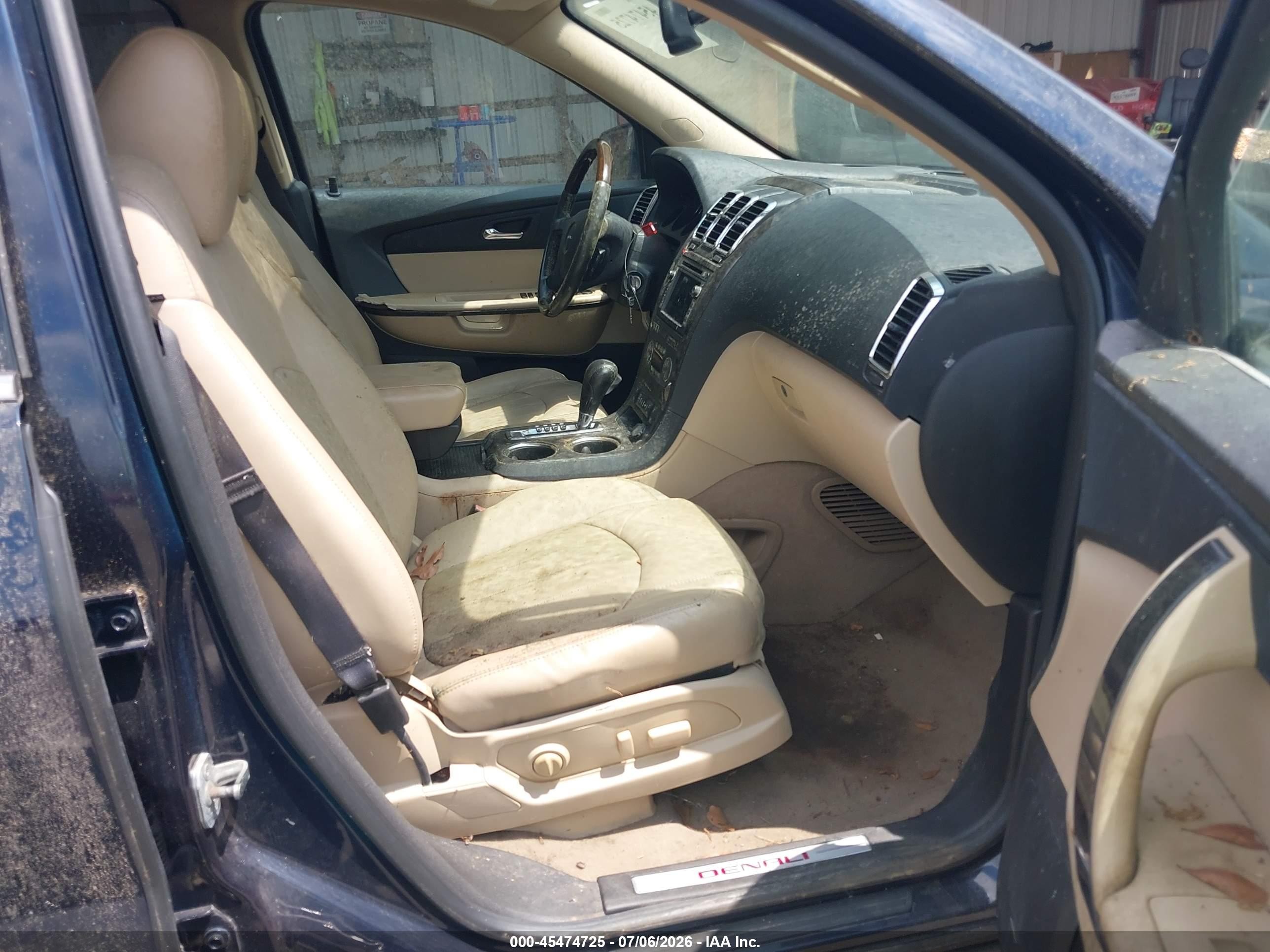2012 Gmc Acadia Denali Blue vin: 1GKKRTED5CJ273210