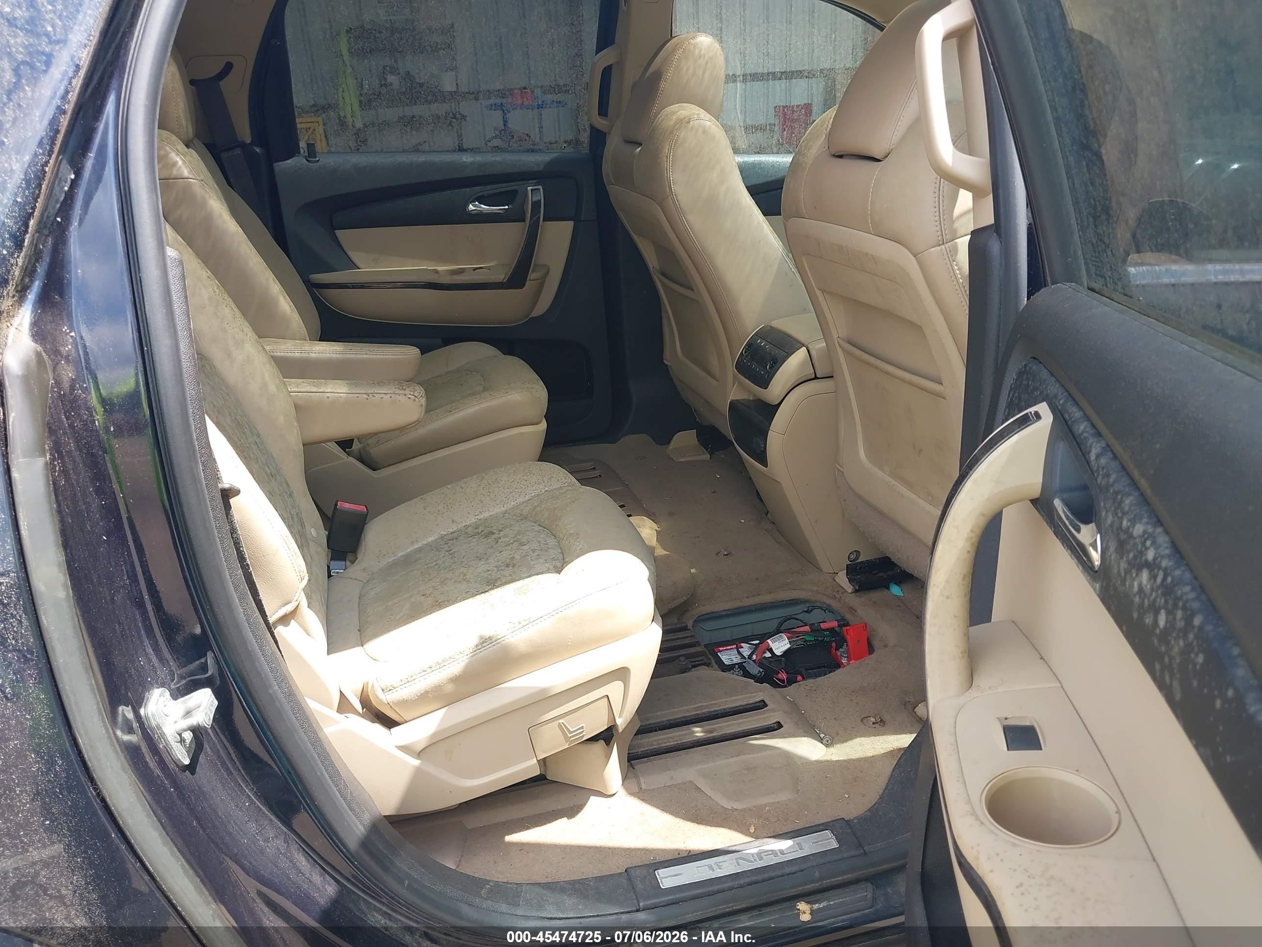2012 Gmc Acadia Denali Blue vin: 1GKKRTED5CJ273210