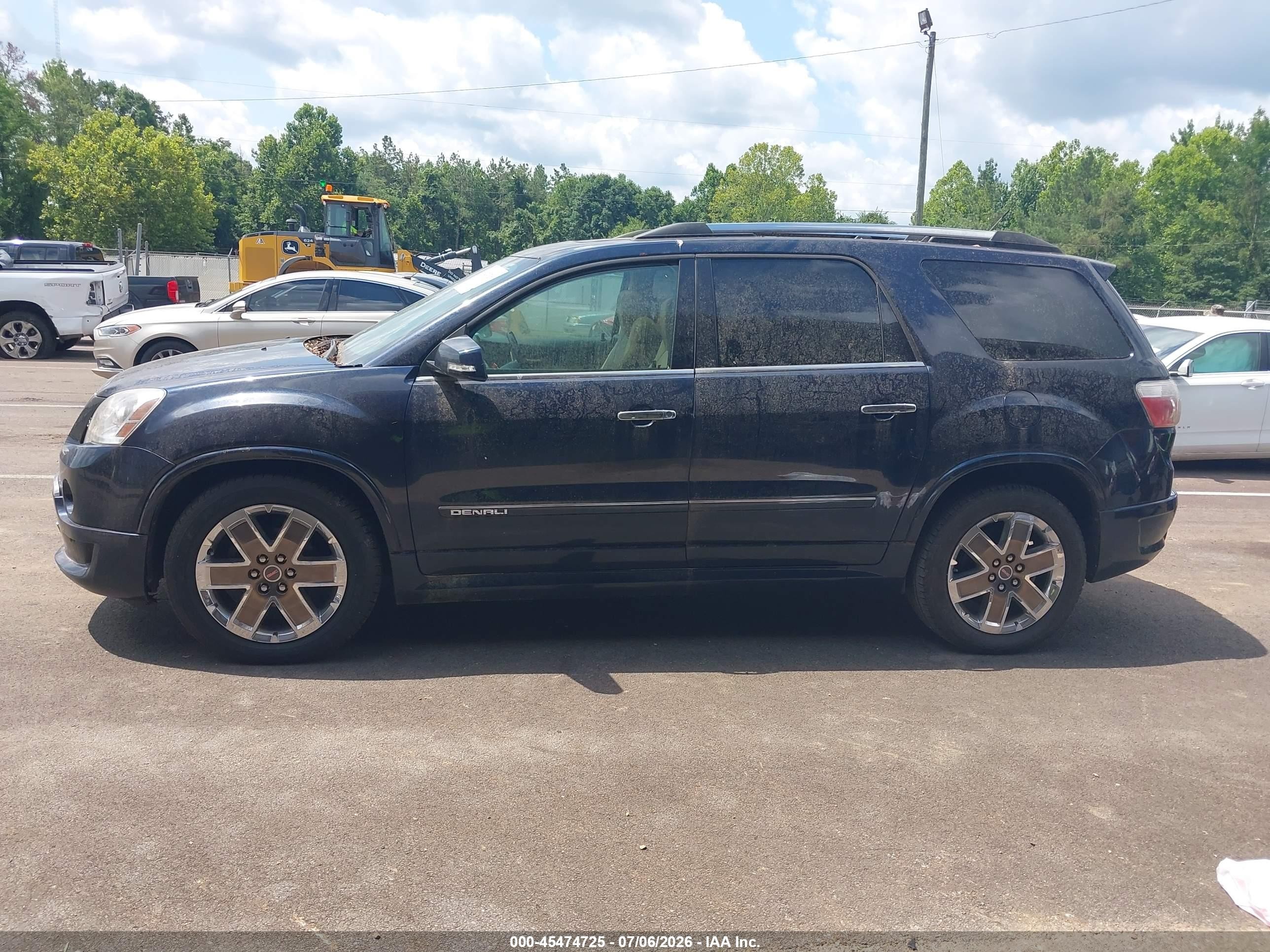 2012 Gmc Acadia Denali Blue vin: 1GKKRTED5CJ273210