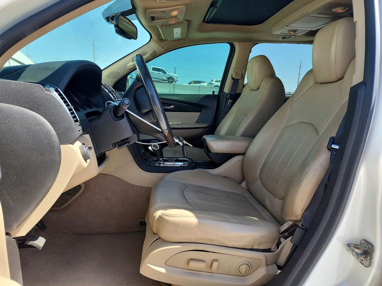 2012 Gmc Acadia Denali White vin: 1GKKRTED5CJ404670