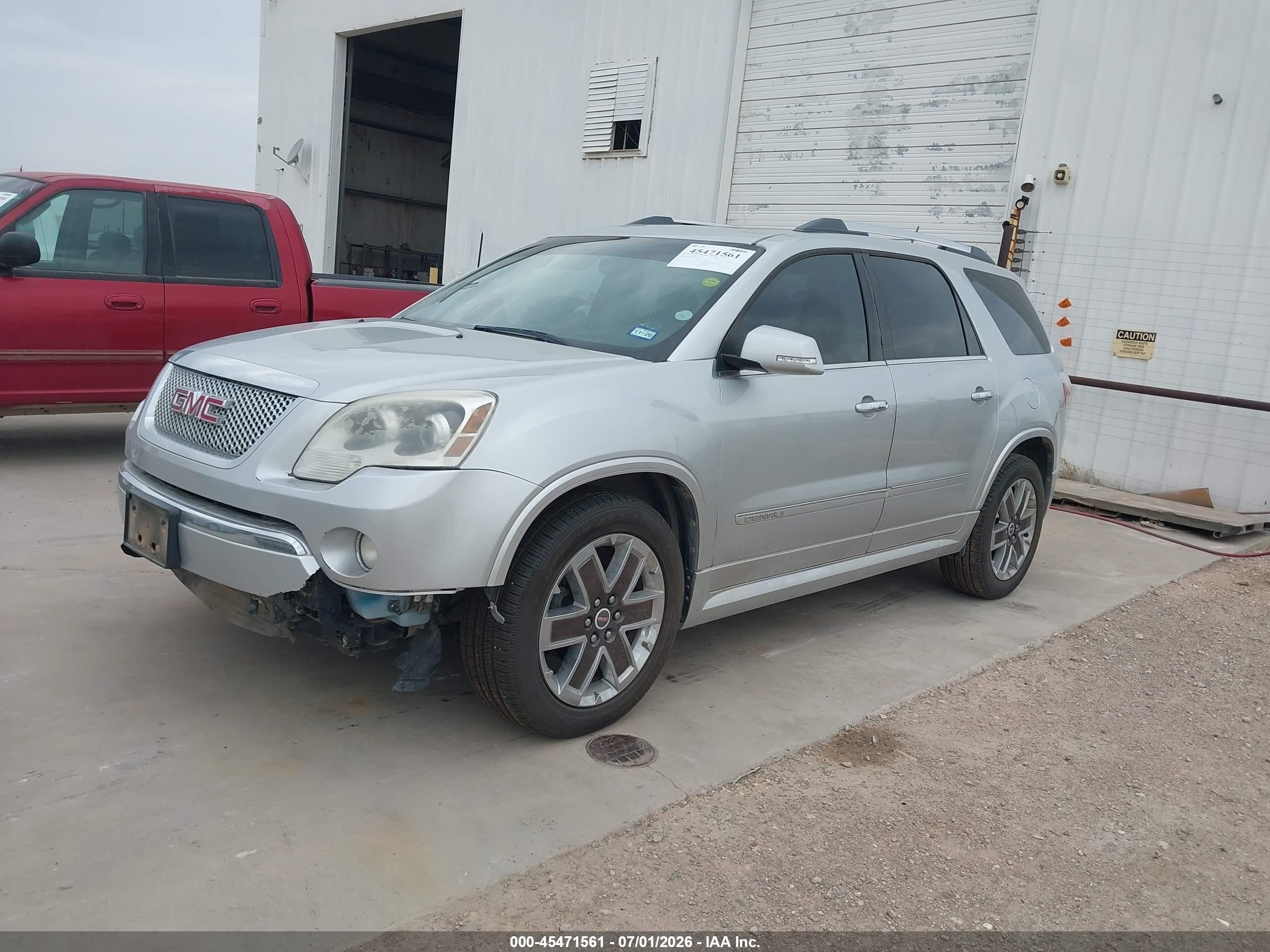 2012 Gmc Acadia Denali Gray vin: 1GKKRTED6CJ388057