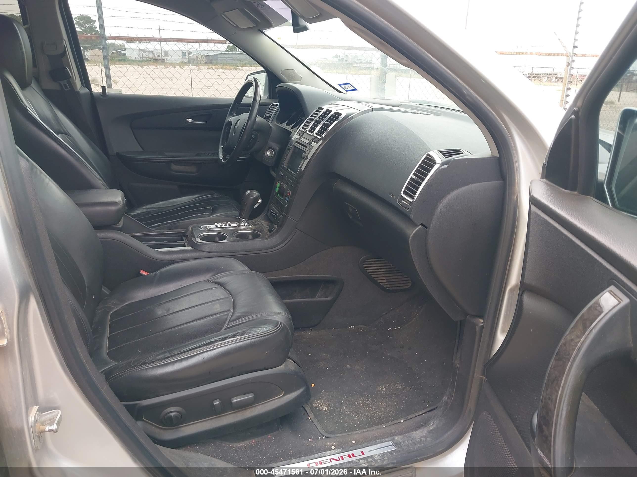 2012 Gmc Acadia Denali Gray vin: 1GKKRTED6CJ388057