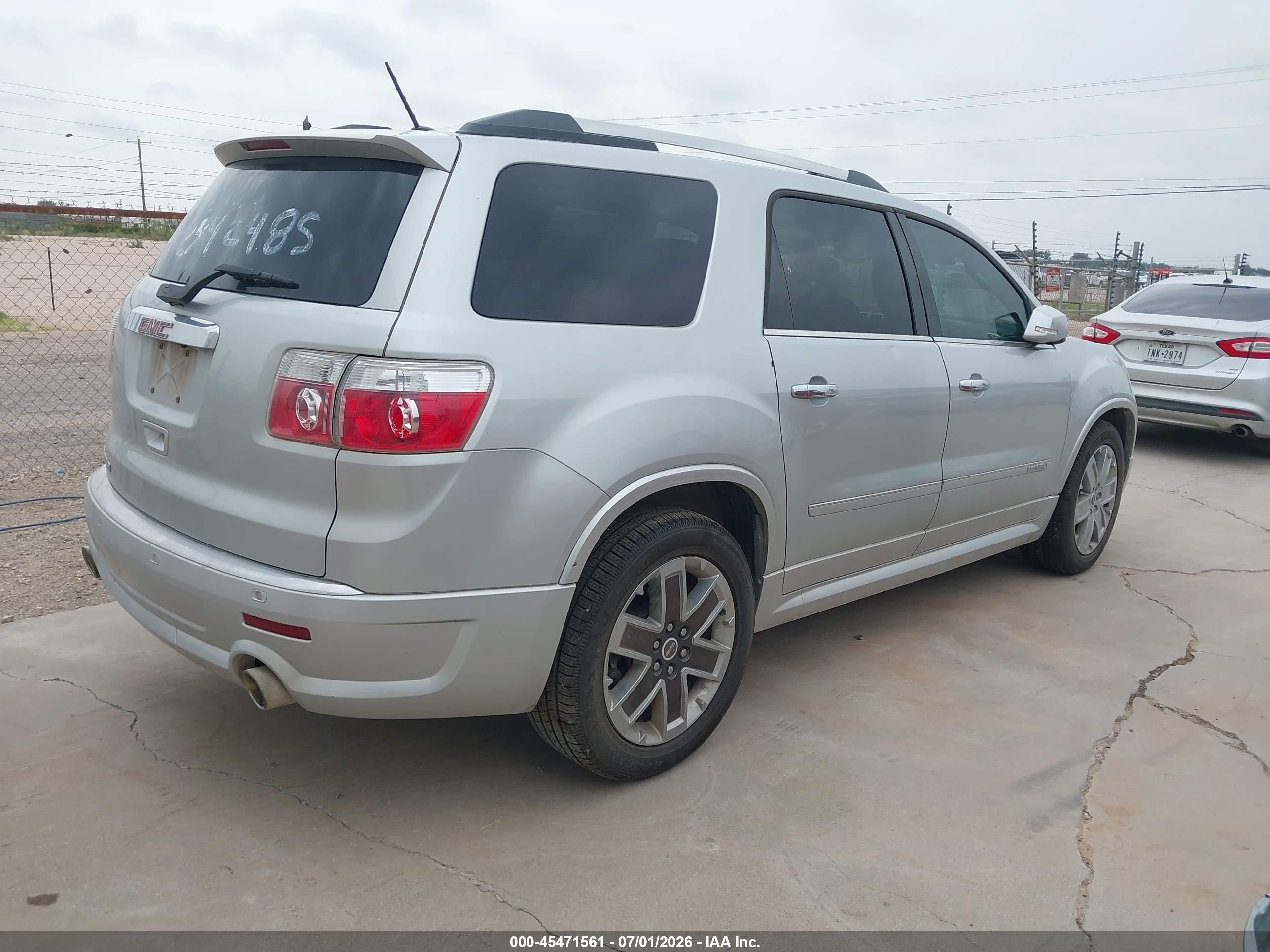 2012 Gmc Acadia Denali Gray vin: 1GKKRTED6CJ388057