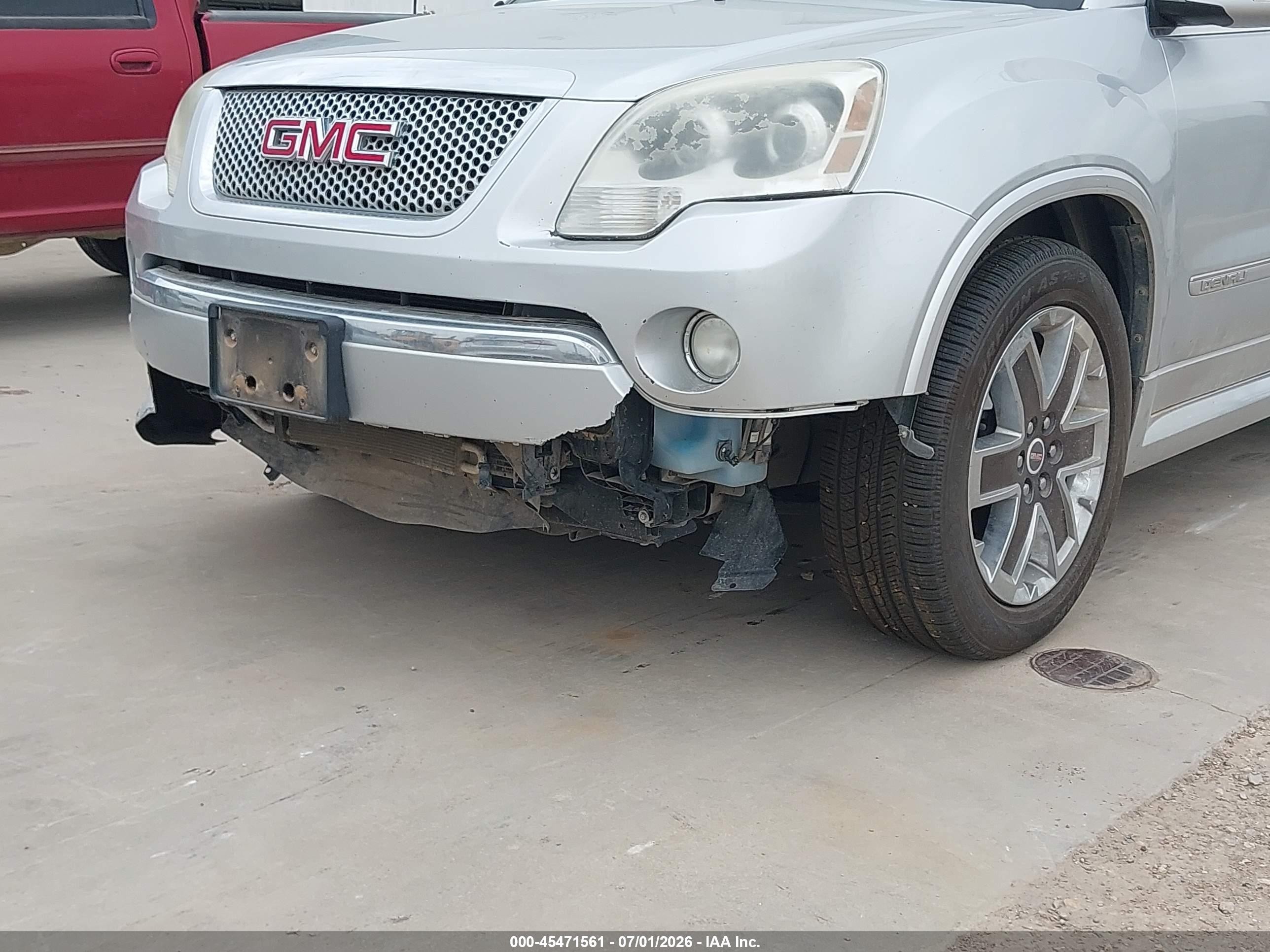 2012 Gmc Acadia Denali Gray vin: 1GKKRTED6CJ388057