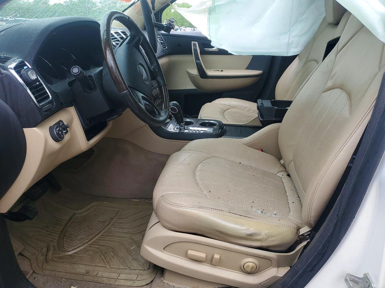 2012 Gmc Acadia Denali Cream vin: 1GKKRTED7CJ249698