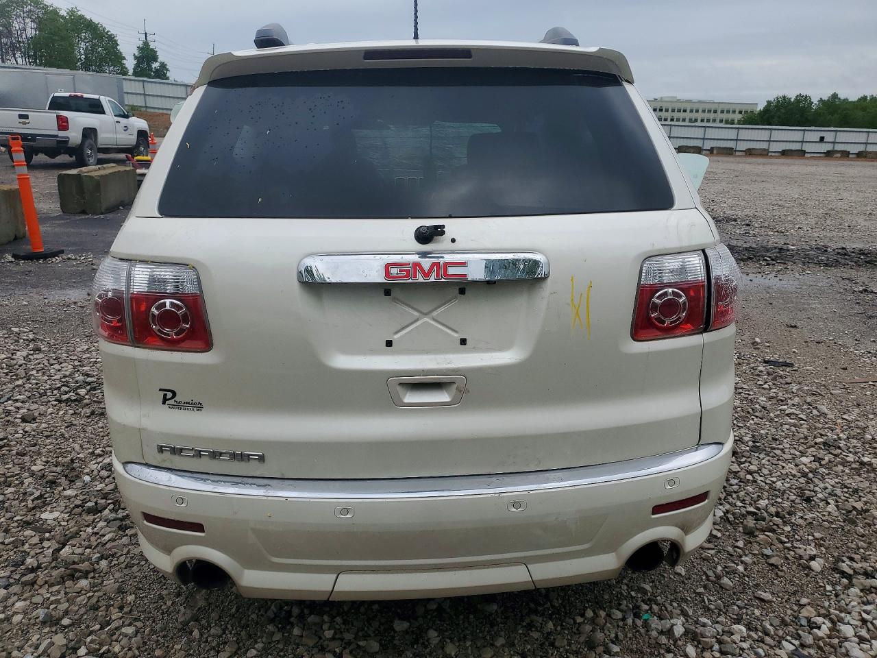 2012 Gmc Acadia Denali Cream vin: 1GKKRTED7CJ249698