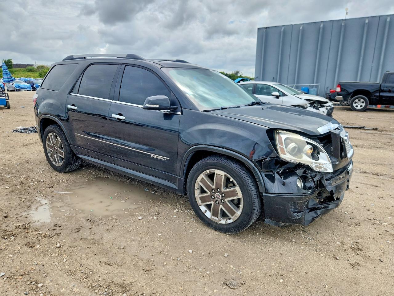 2012 Gmc Acadia Denali Black vin: 1GKKRTED7CJ262905