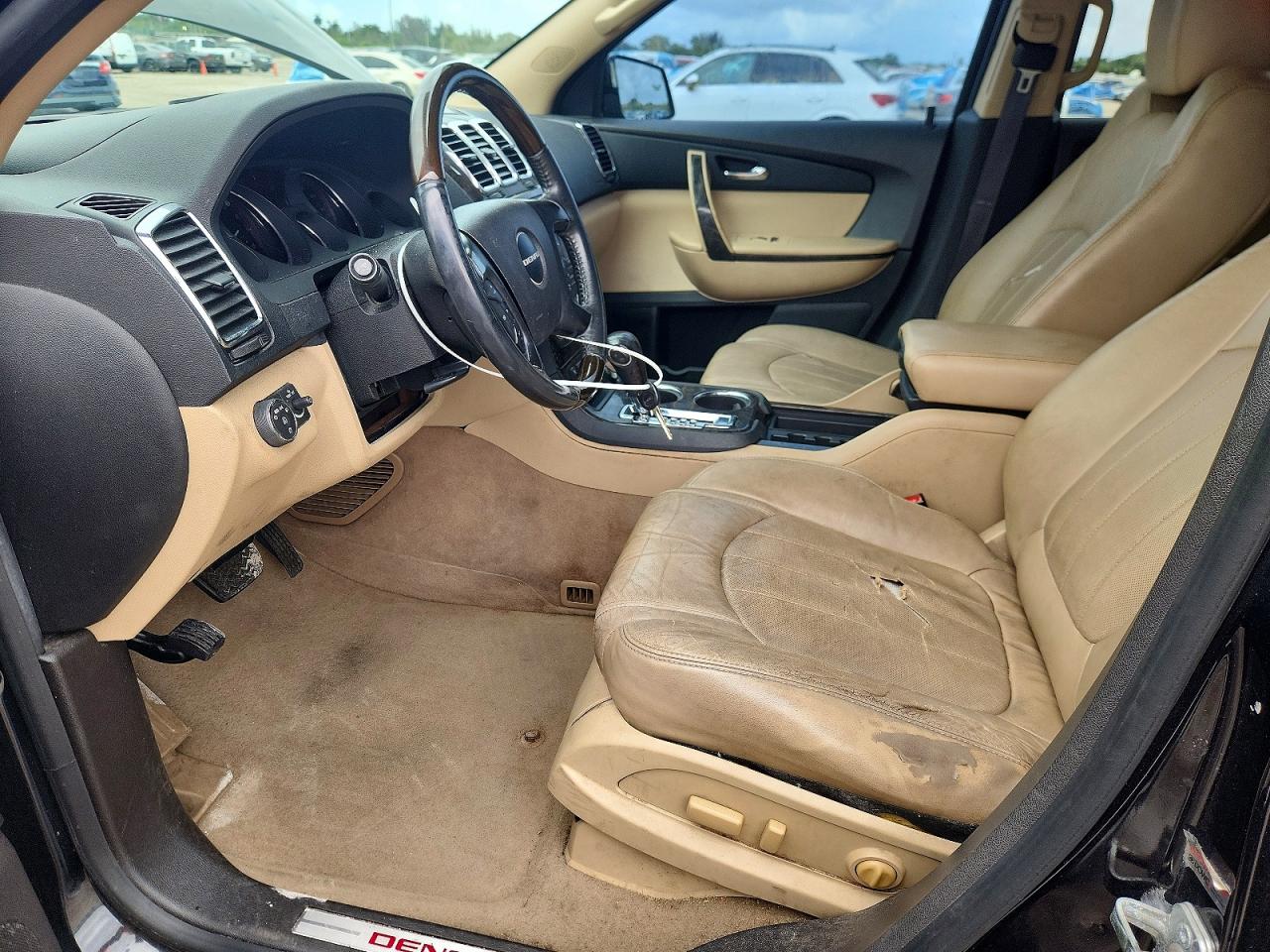 2012 Gmc Acadia Denali Black vin: 1GKKRTED7CJ262905
