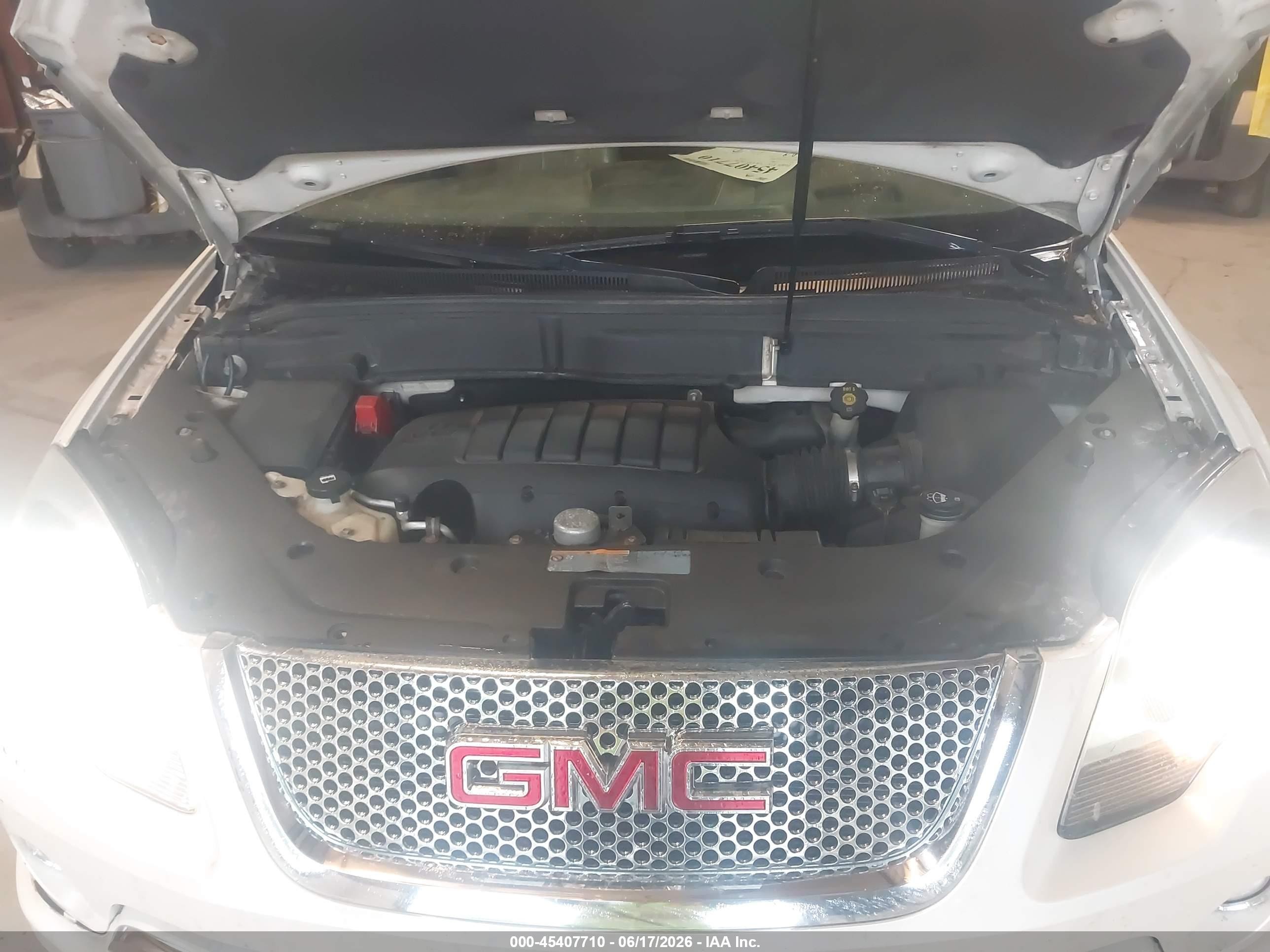 2011 Gmc Acadia Denali Белый vin: 1GKKRTED8BJ336850