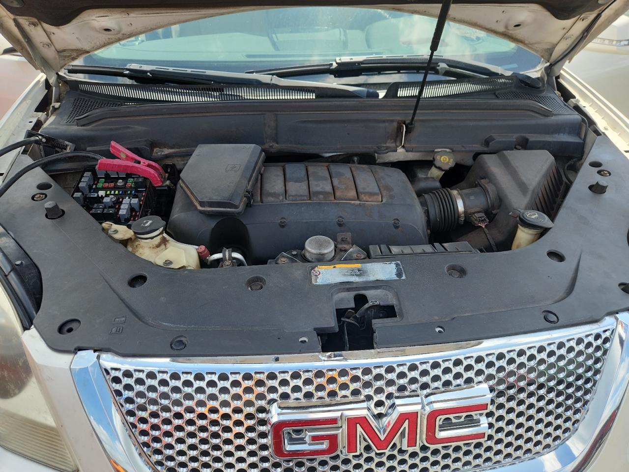 2011 Gmc Acadia Denali White vin: 1GKKRTED8BJ414897
