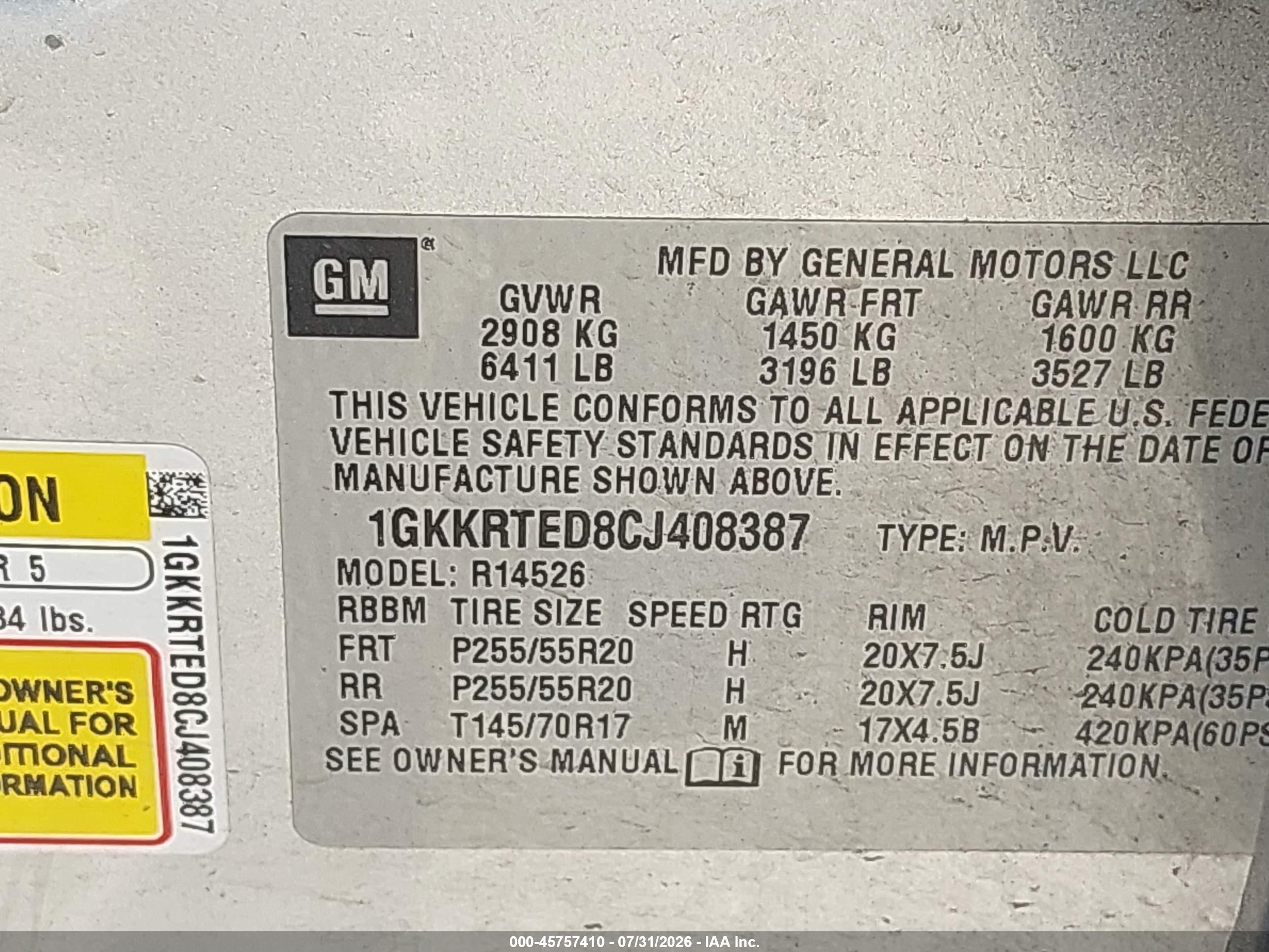 2012 Gmc Acadia Denali Серебряный vin: 1GKKRTED8CJ408387