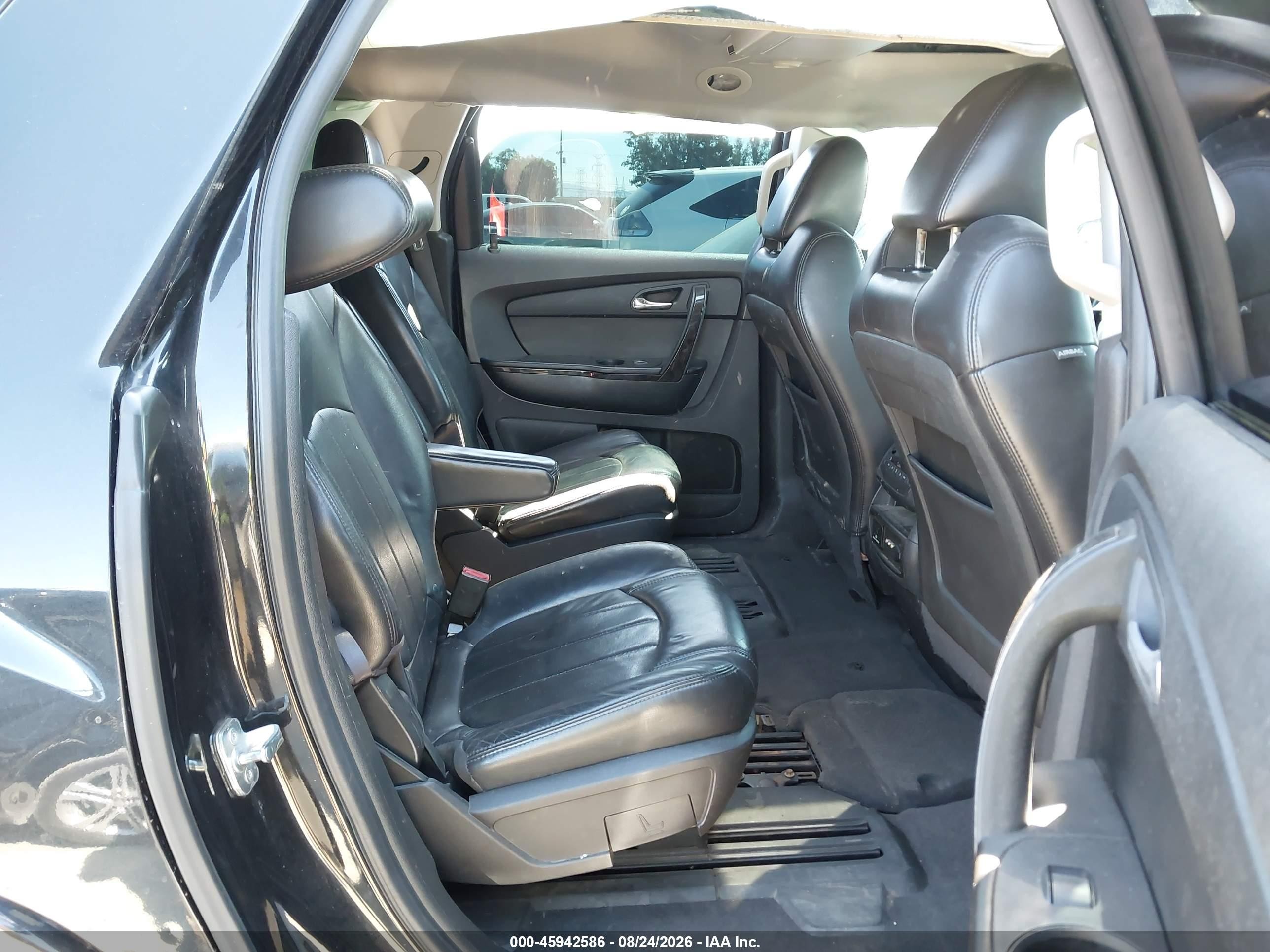 2012 Gmc Acadia Denali Black vin: 1GKKRTED8CJ408602