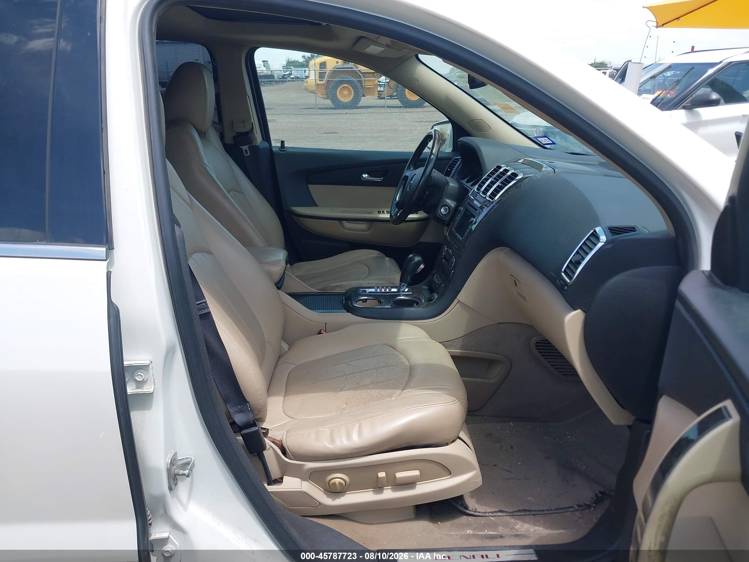 2012 Gmc Acadia Denali Белый vin: 1GKKRTED9CJ333442